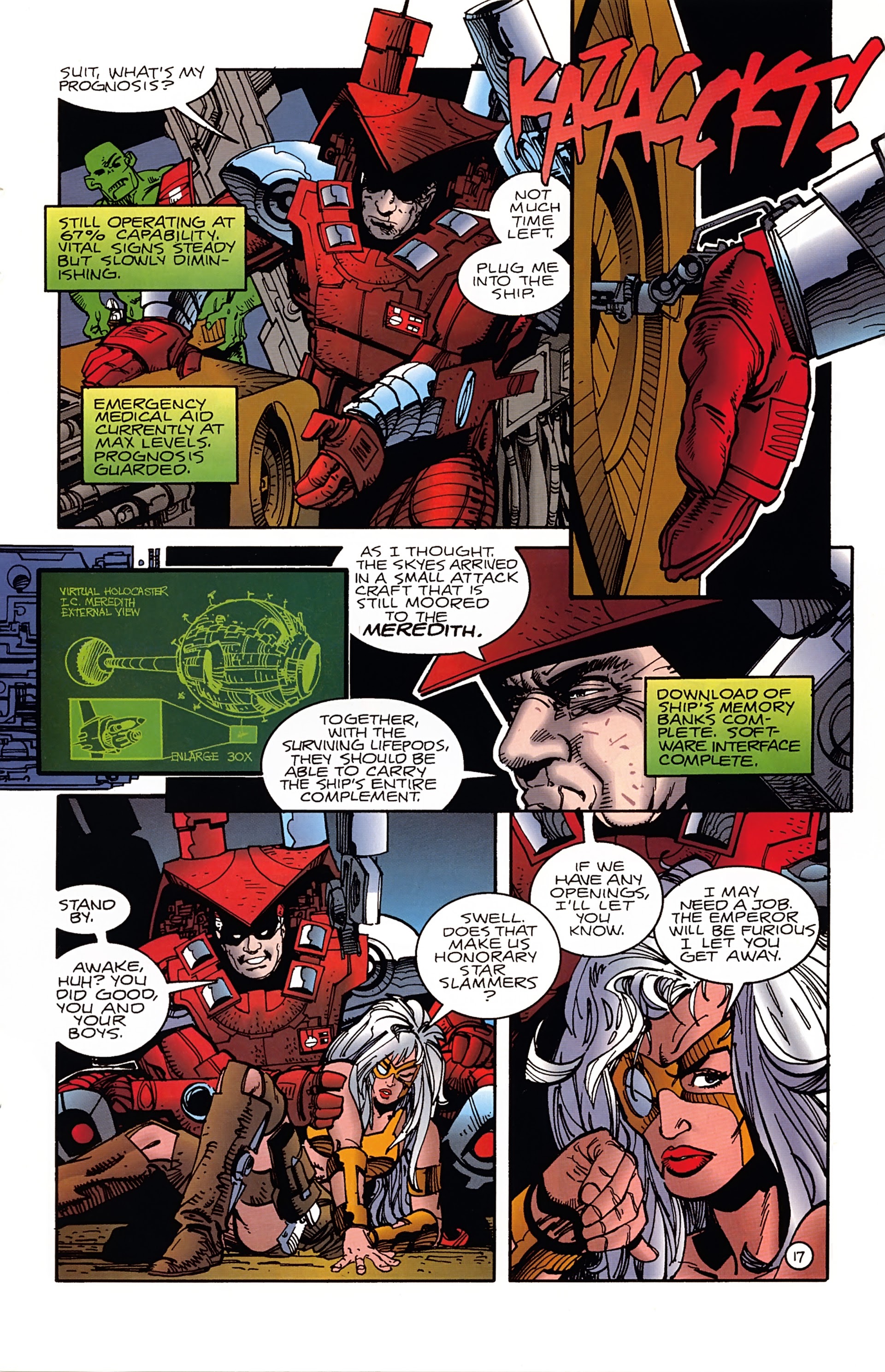 Read online Star Slammers Special comic -  Issue # Full - 21