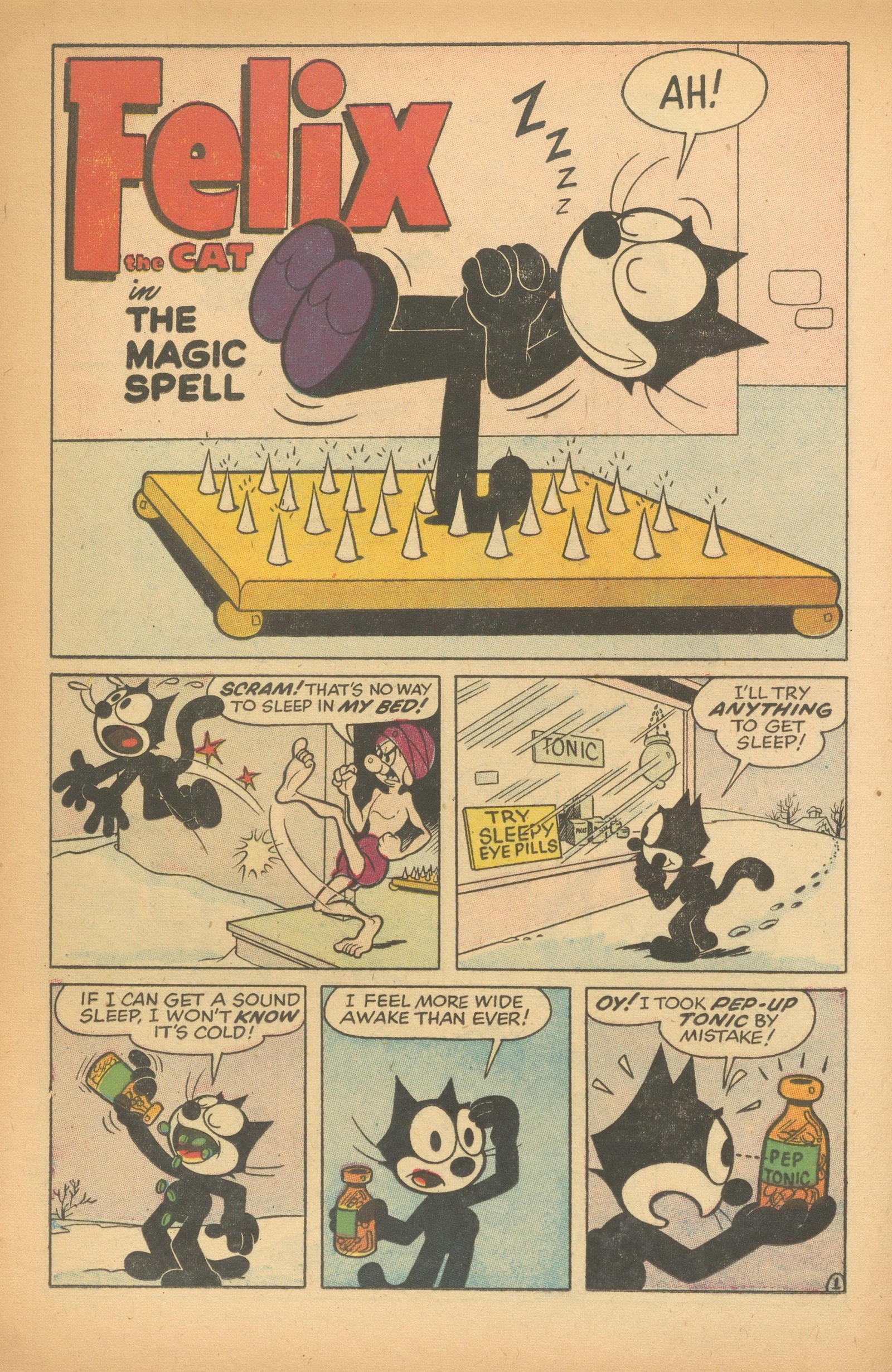 Read online Felix the Cat (1955) comic -  Issue #80 - 12
