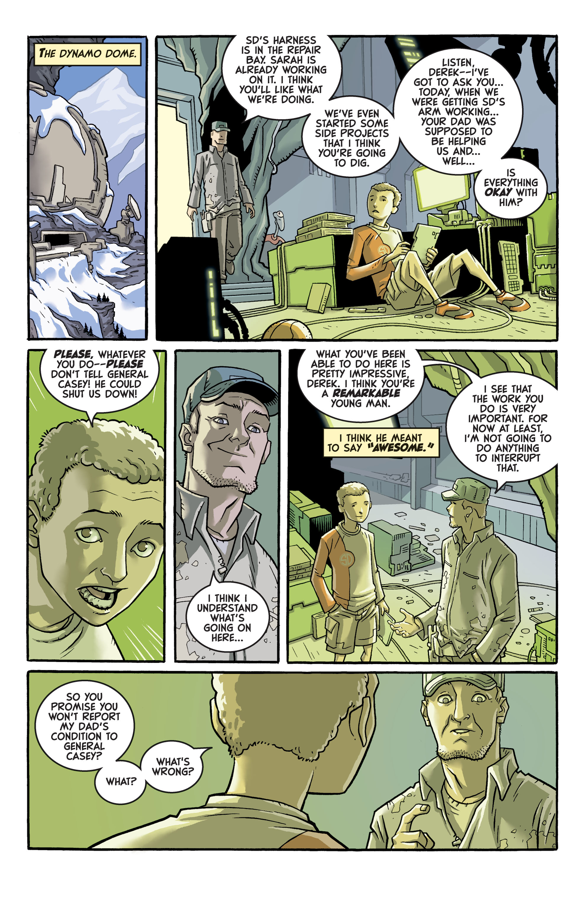 Read online Super Dinosaur (2011) comic -  Issue #1 - 27