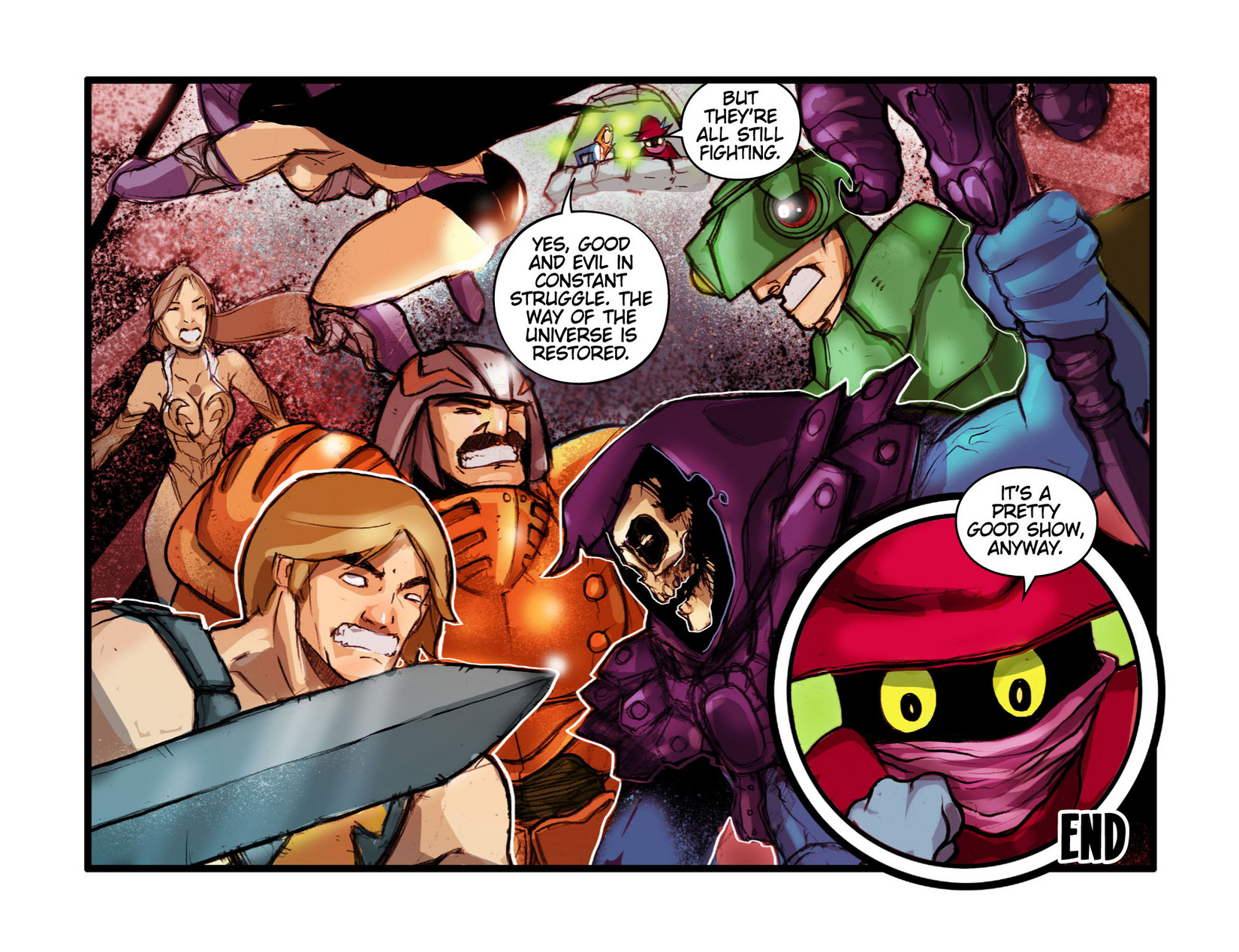 Read online Masters of the Universe (2012) comic -  Issue #6 - 22