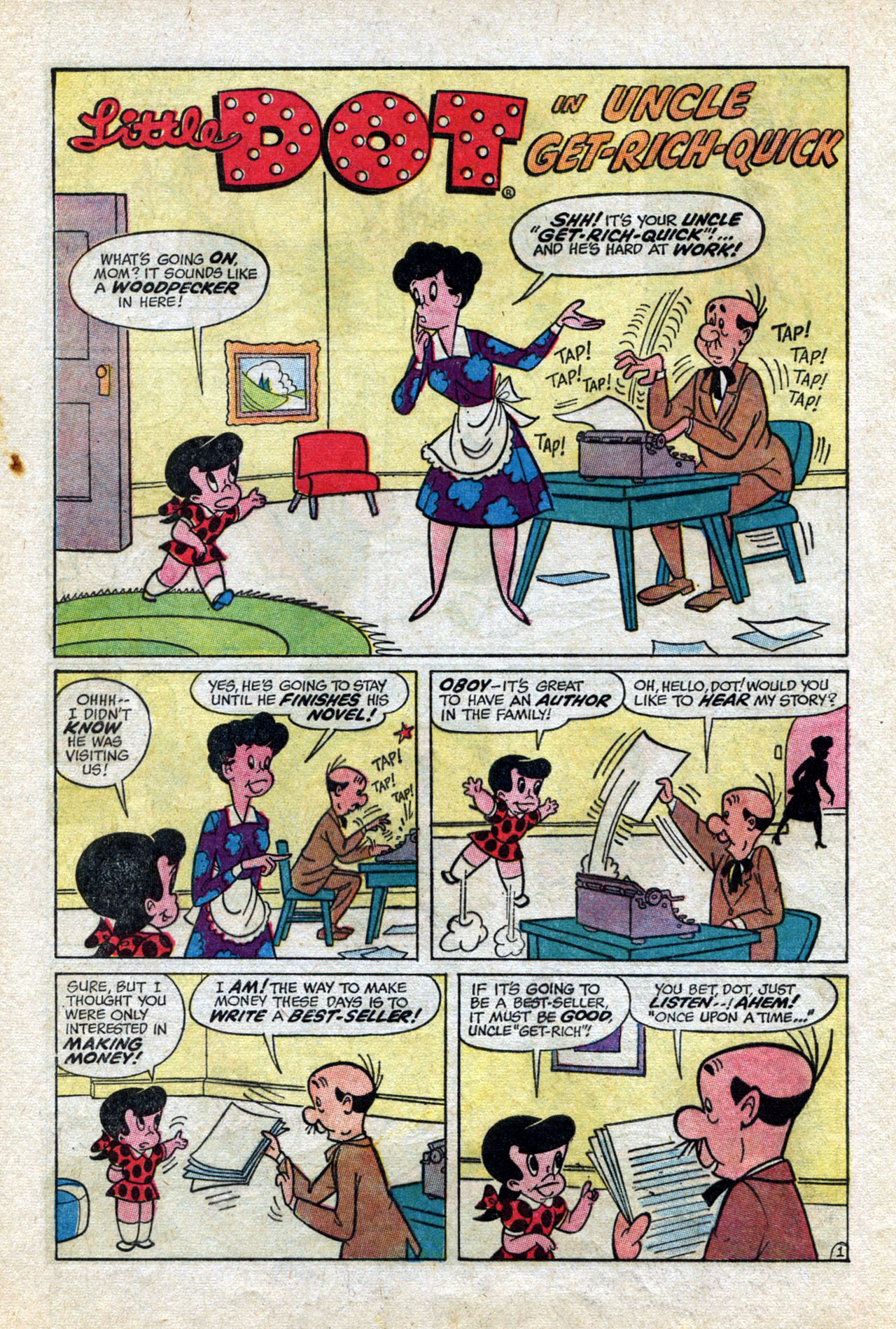 Read online Little Dot Dotland comic -  Issue #10 - 12