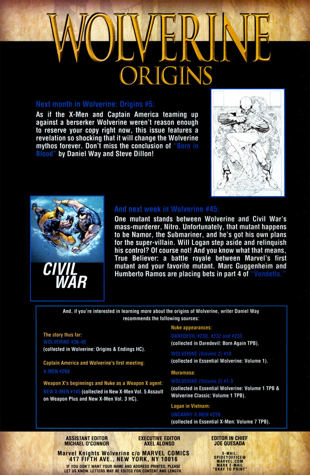 Read online Wolverine: Origins comic -  Issue #4 - 26