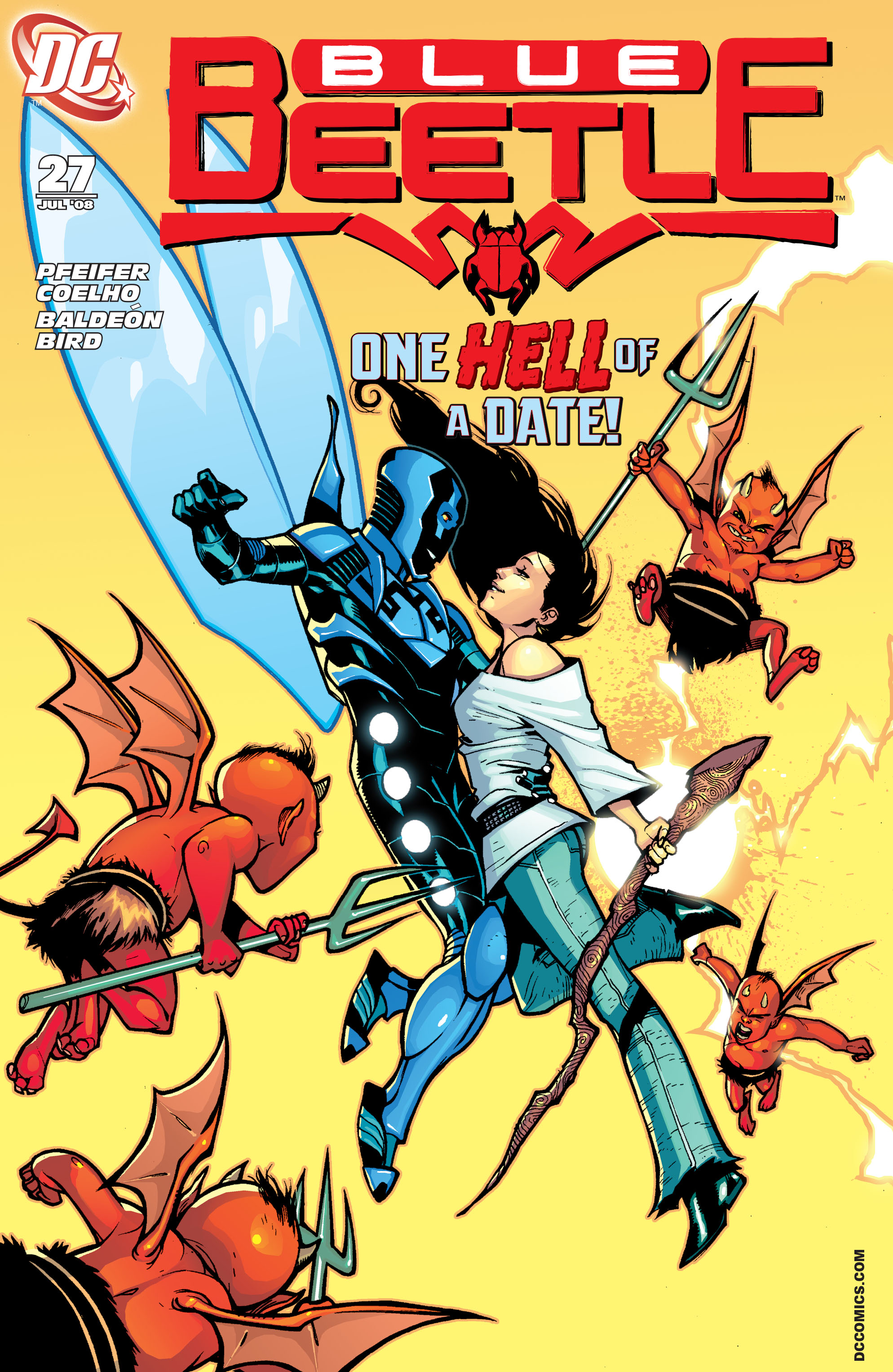 Read online Blue Beetle (2006) comic -  Issue #27 - 1