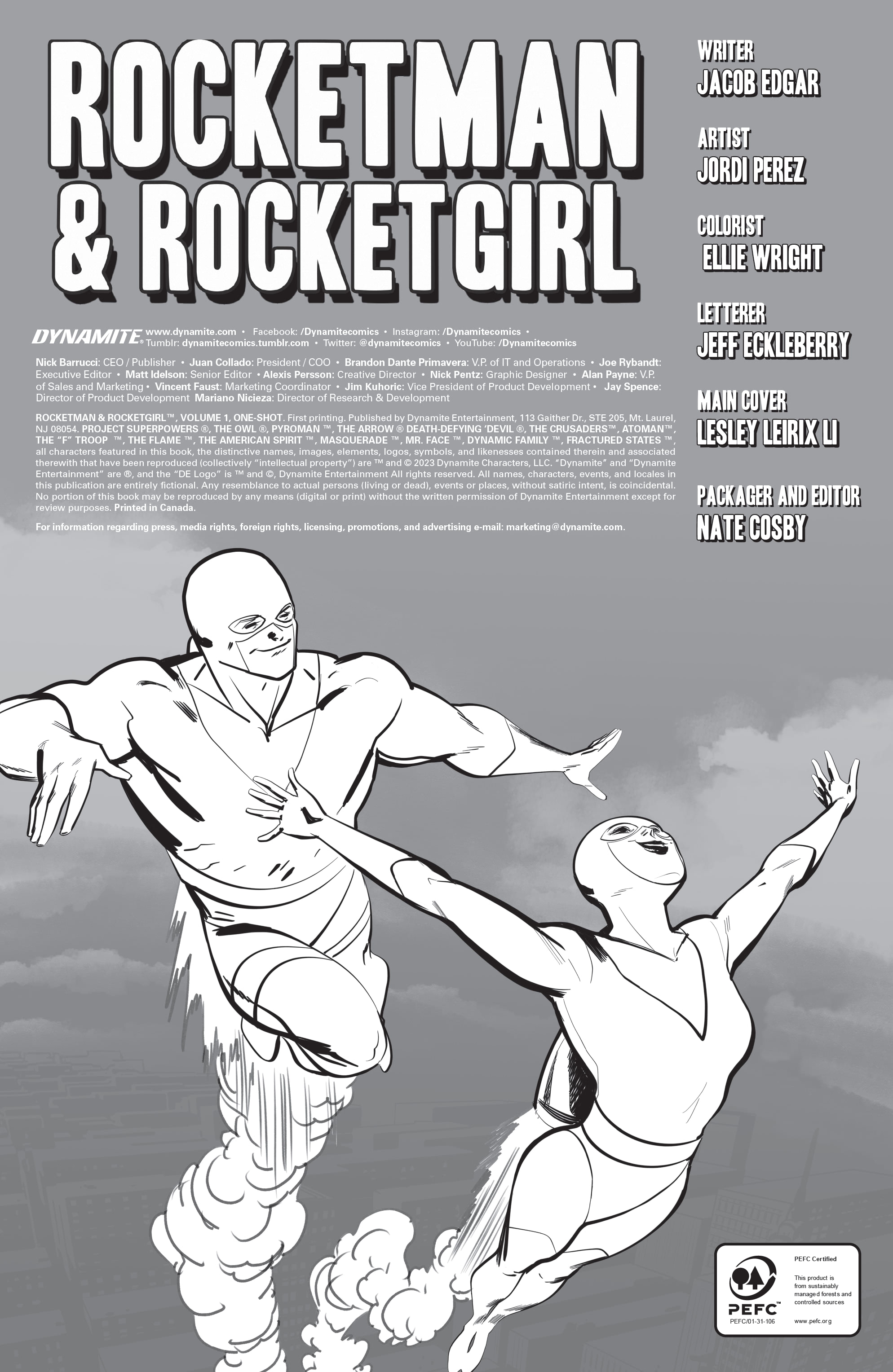 Read online Rocketman and Rocketgirl comic -  Issue # Full - 4