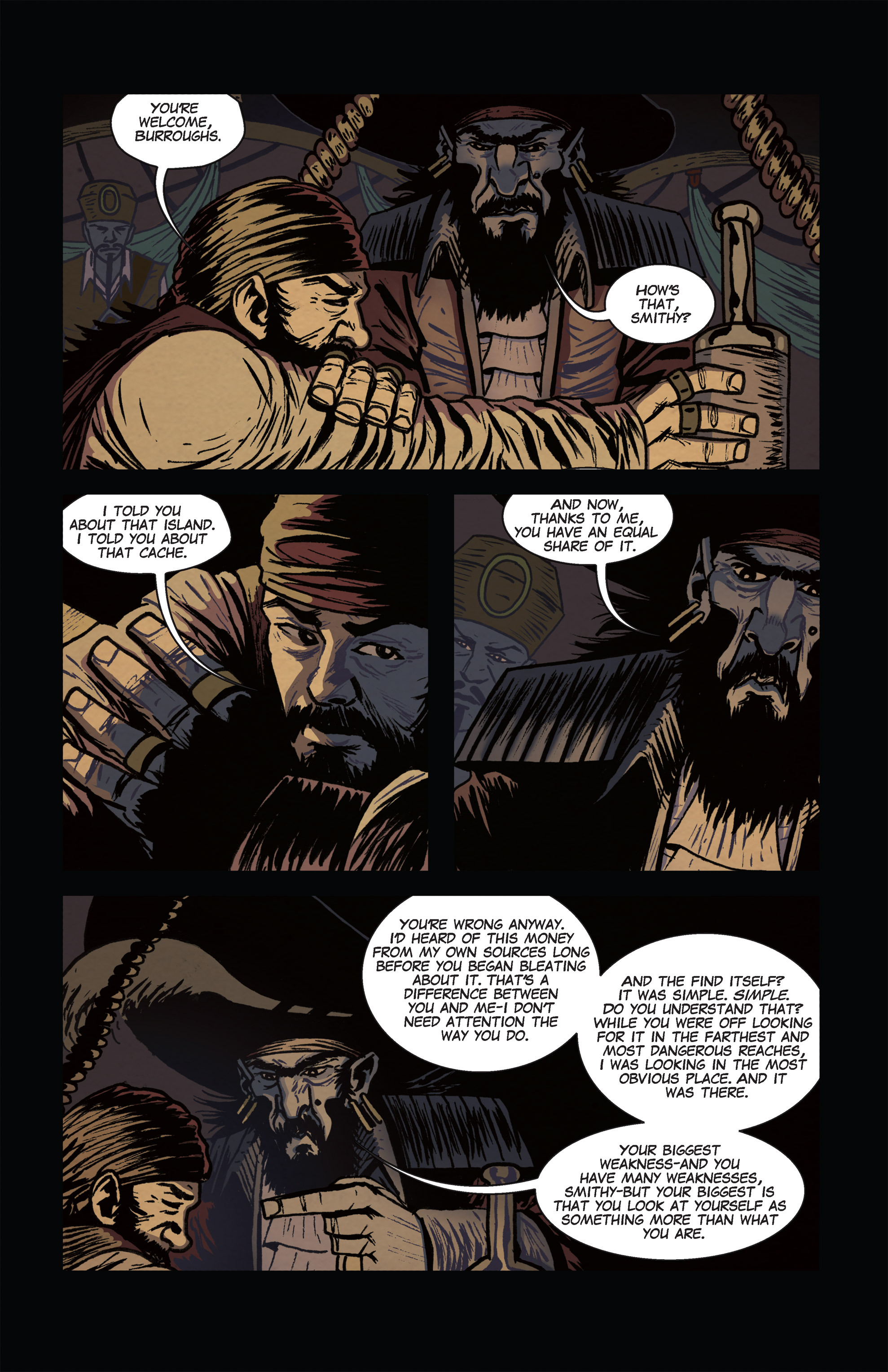 Read online Pirate Eye: Exiled From Exile comic -  Issue #3 - 4