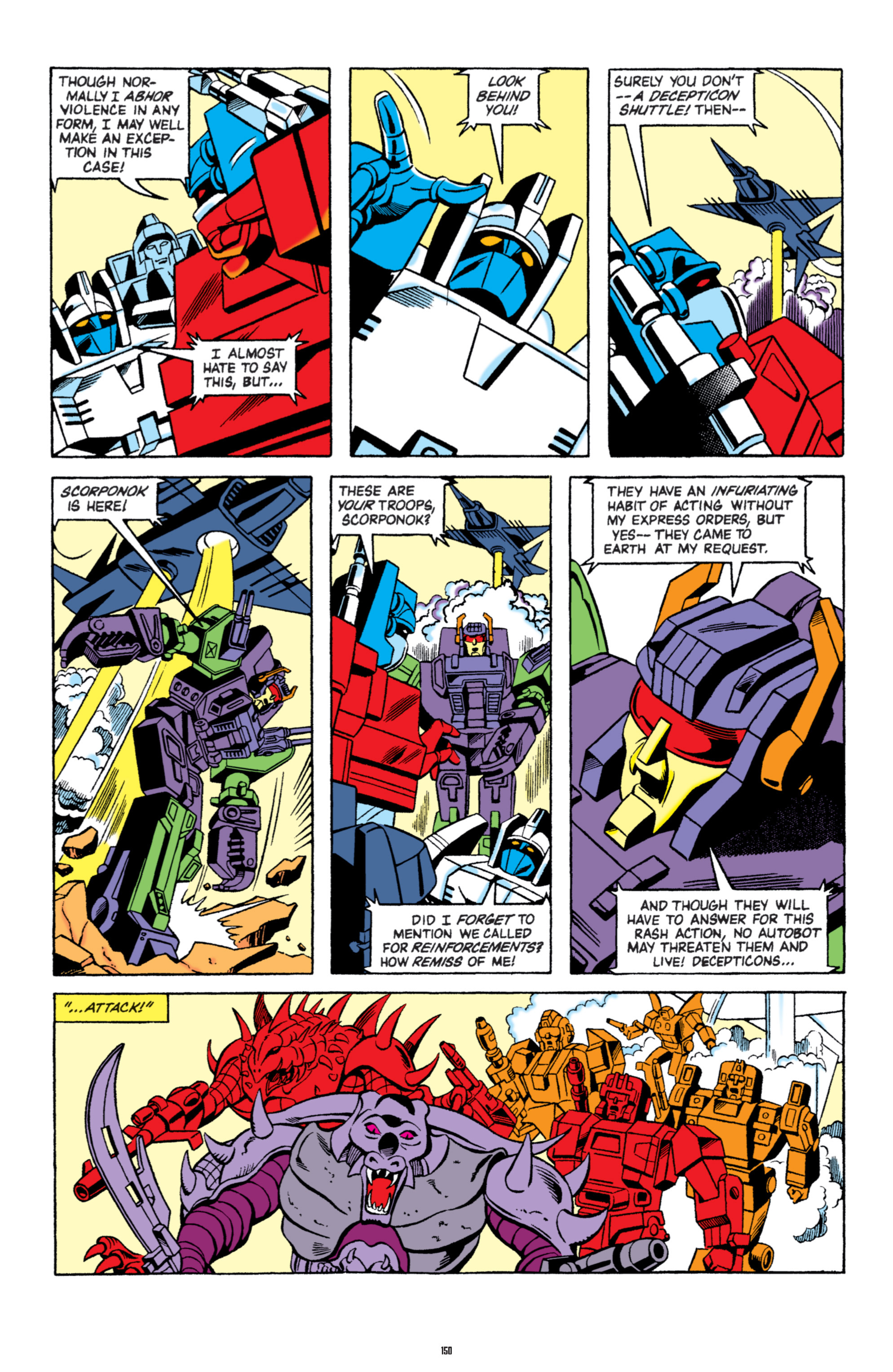 Read online The Transformers Classics comic -  Issue # TPB 5 - 151