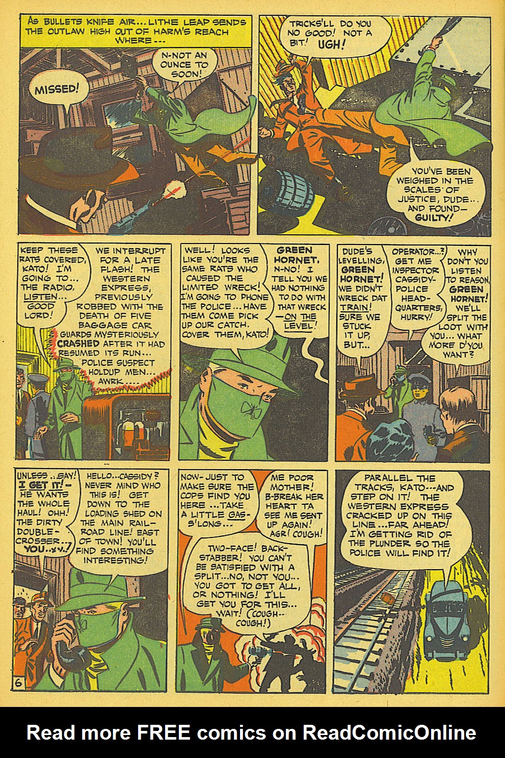 Read online Green Hornet Comics comic -  Issue #27 - 7