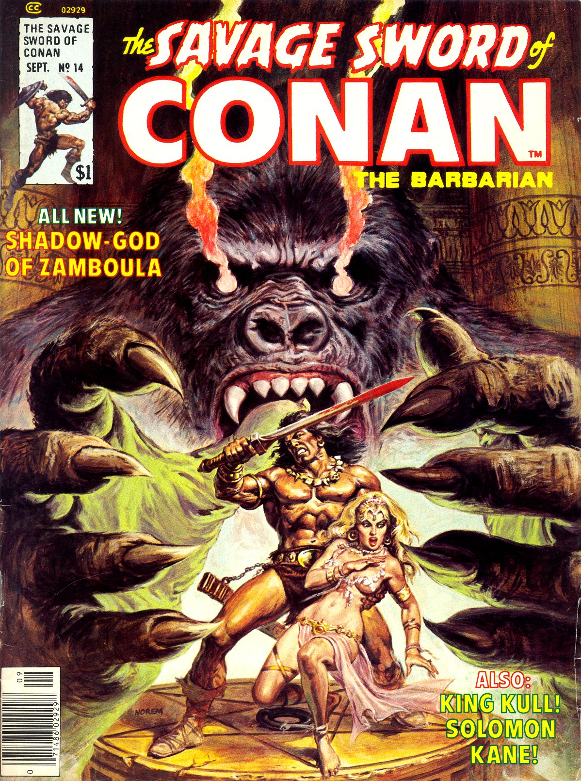 Read online The Savage Sword Of Conan comic -  Issue #14 - 1
