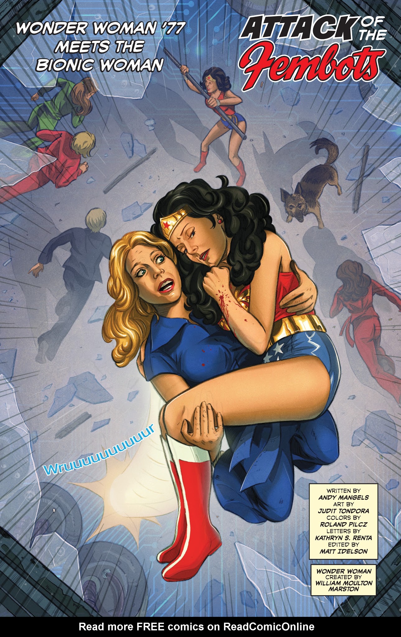 Read online Wonder Woman '77 Meets The Bionic Woman comic -  Issue #5 - 6