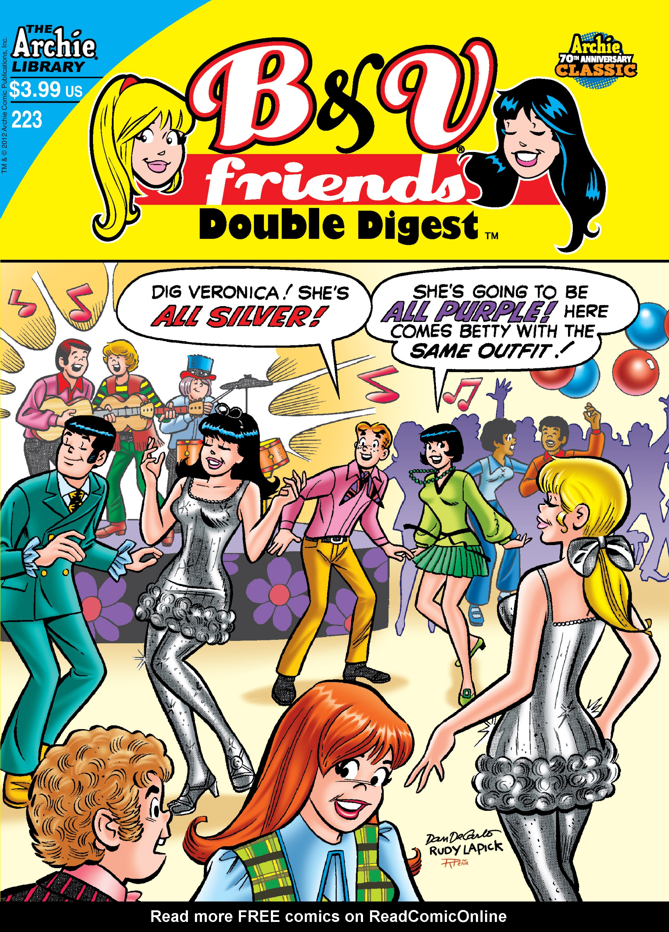Read online Betty & Veronica Friends Double Digest comic -  Issue #223 - 1