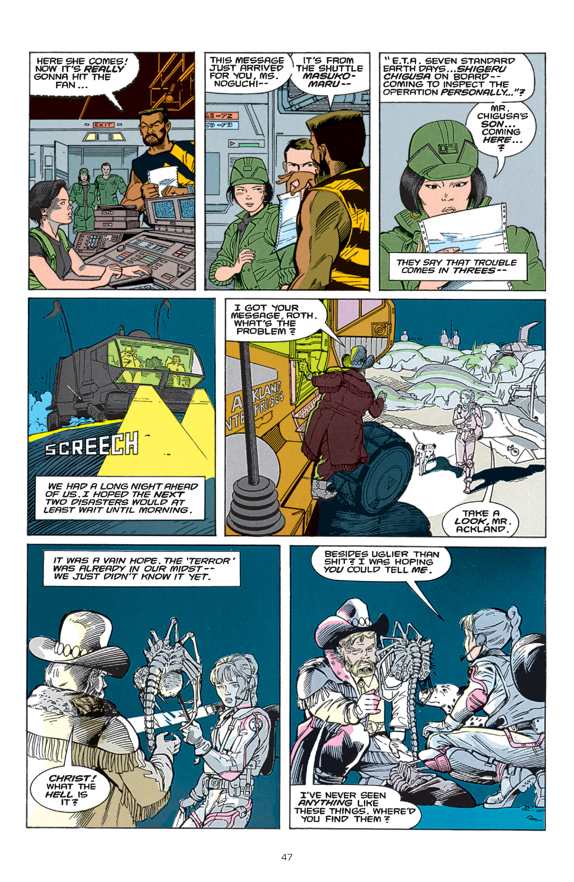 Read online Aliens vs. Predator: The Essential Comics comic -  Issue # TPB 1 (Part 1) - 49