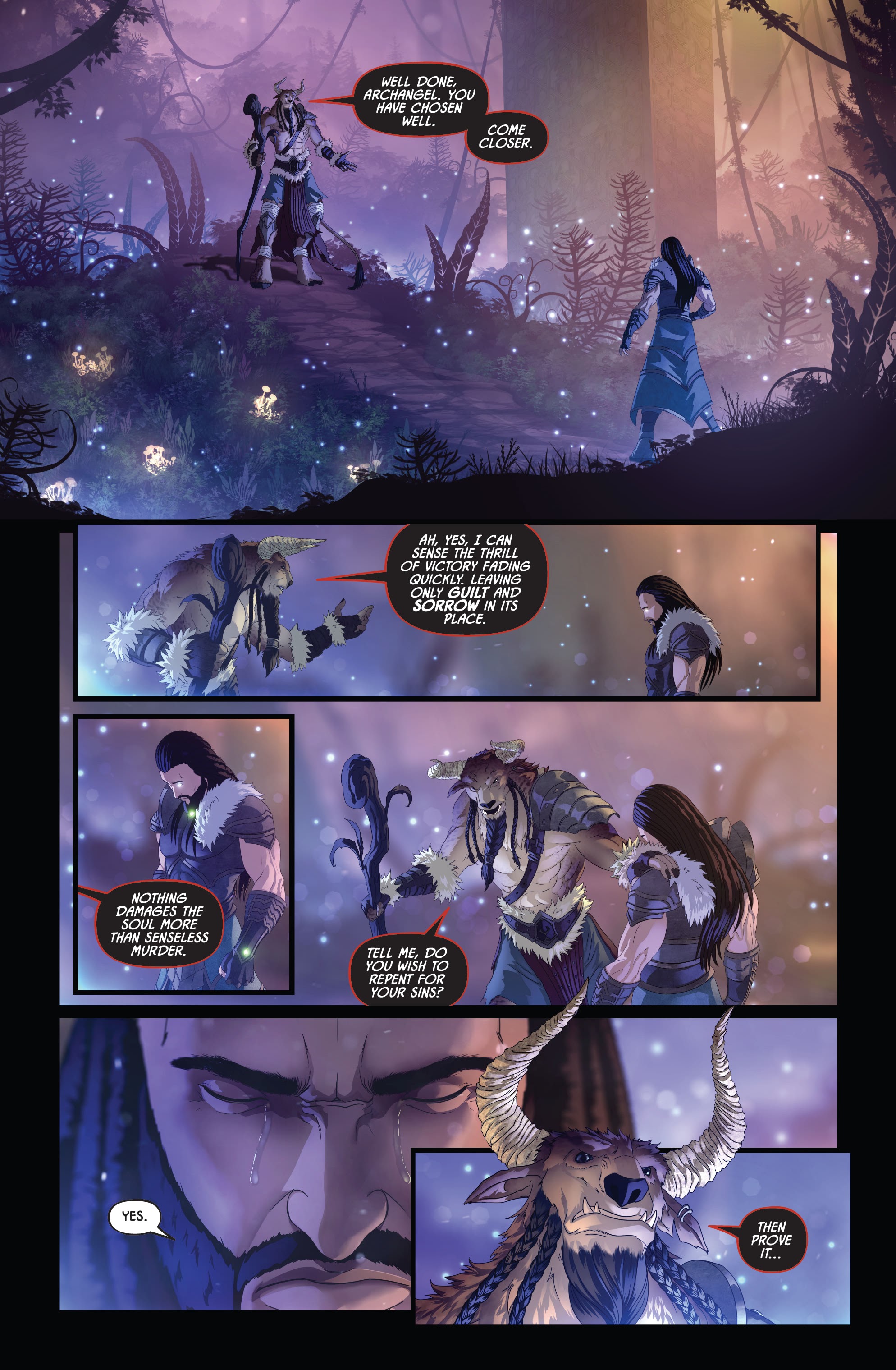 Read online Knights of the Golden Sun comic -  Issue #8 - 17