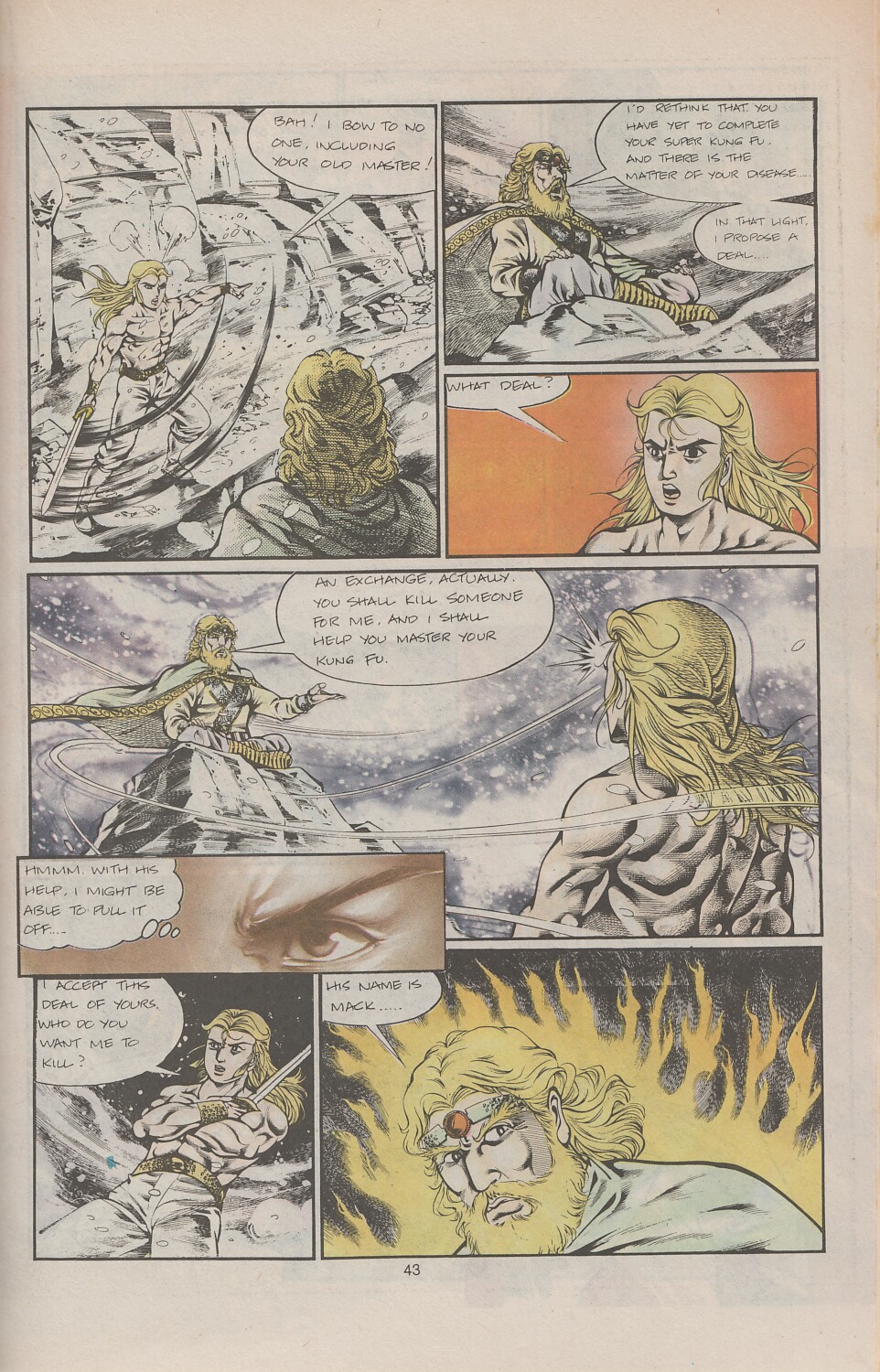 Read online Drunken Fist comic -  Issue #21 - 45