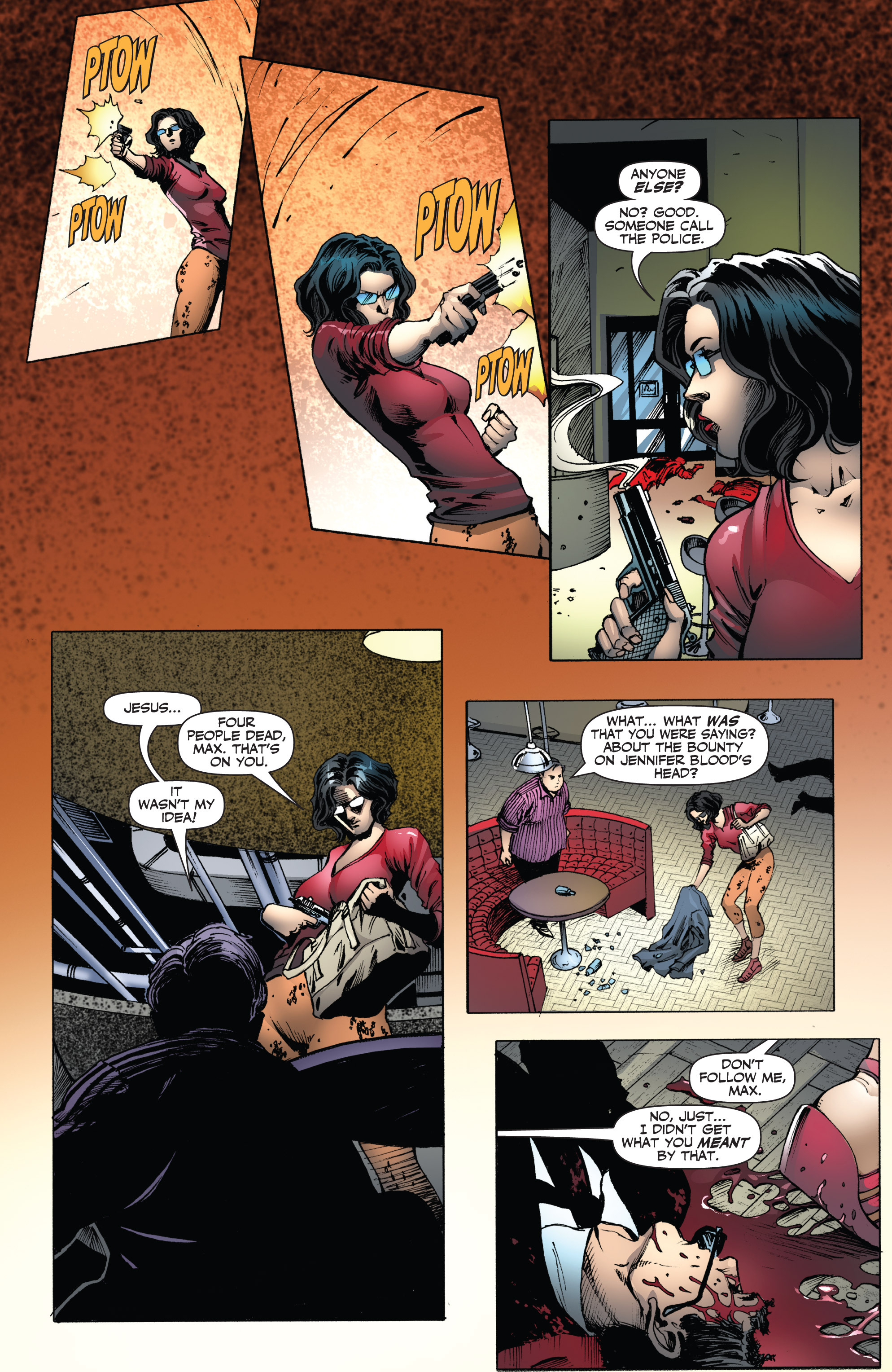 Read online Jennifer Blood comic -  Issue #33 - 22
