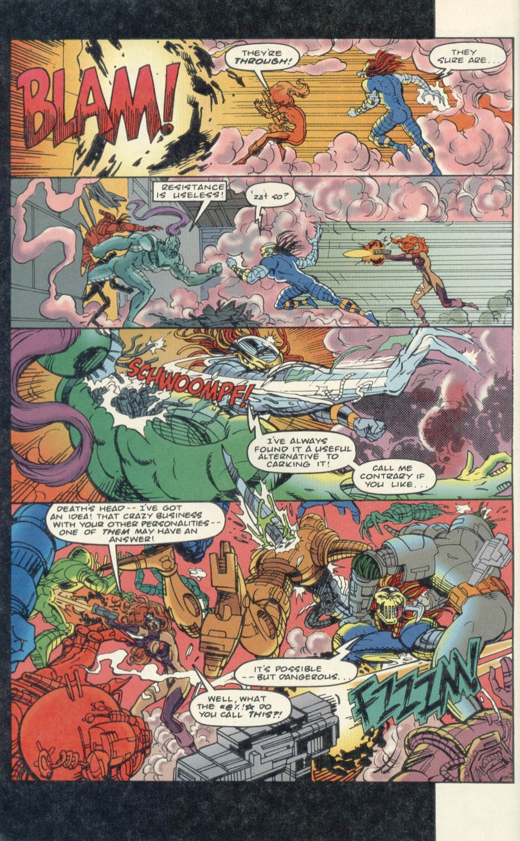 Read online Death's Head II & The Origin of Die Cut comic -  Issue #1 - 11