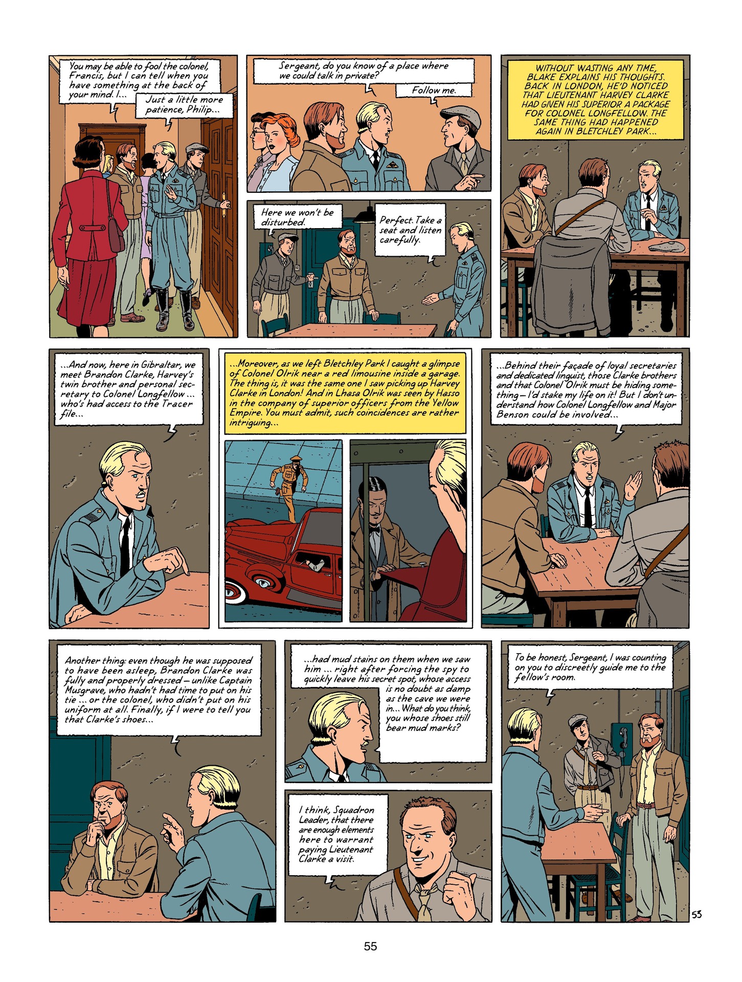 Read online Blake & Mortimer comic -  Issue #21 - 55