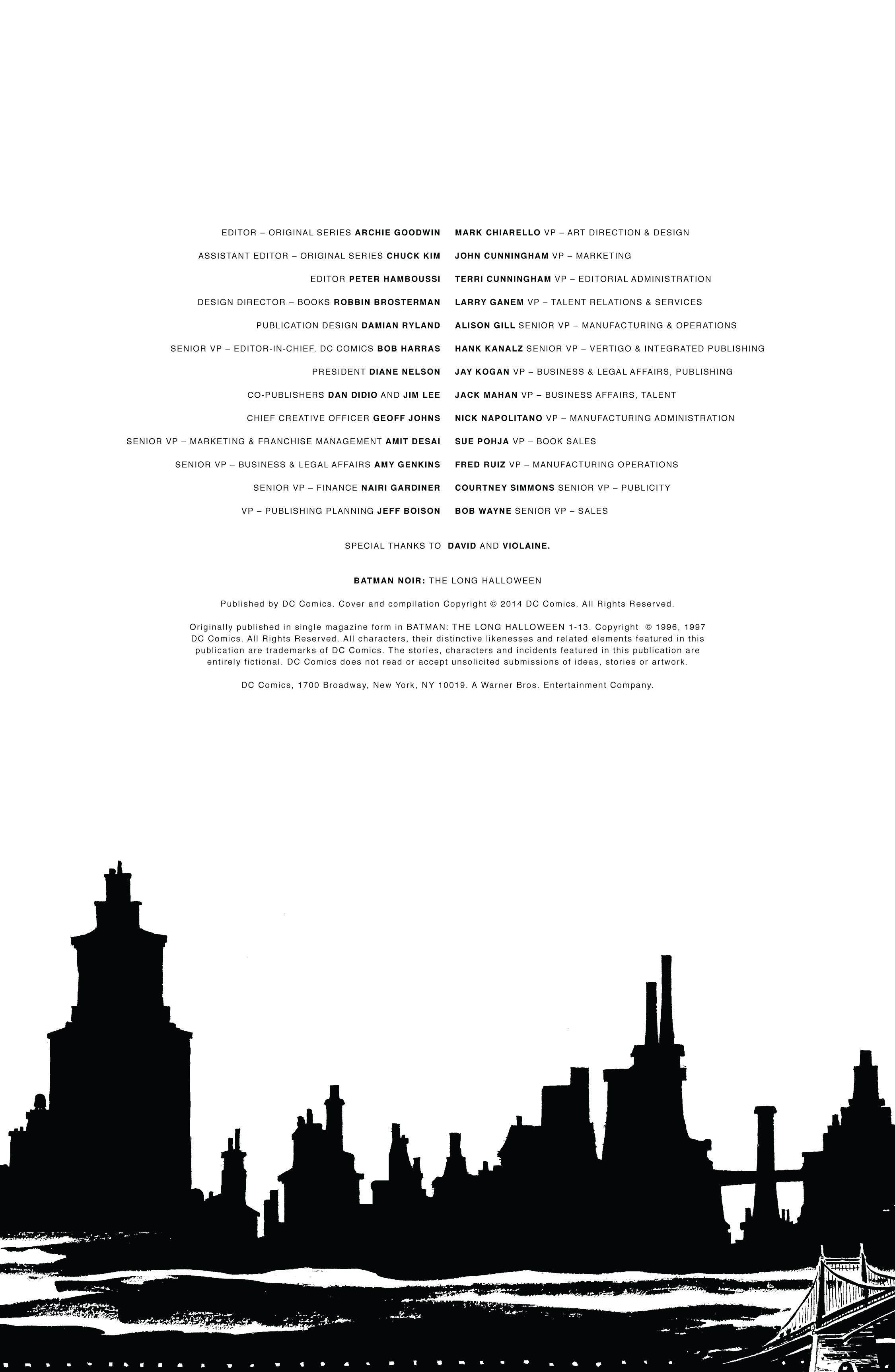 Read online Batman Noir: The Long Halloween comic -  Issue # TPB (Part 1) - 4