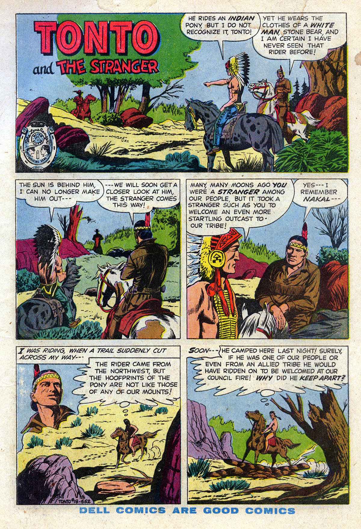Read online Lone Ranger's Companion Tonto comic -  Issue #18 - 3
