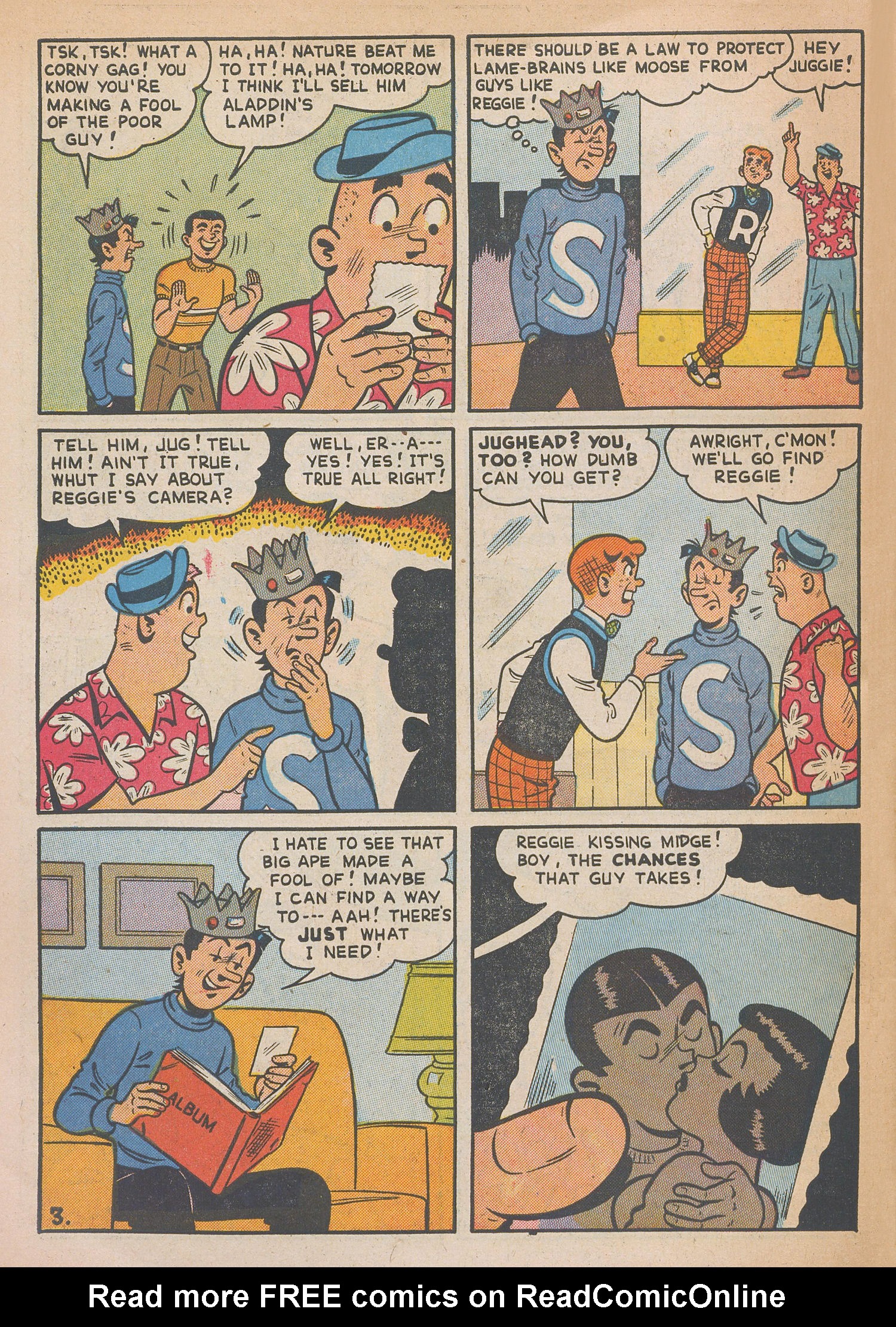 Read online Archie's Rival Reggie comic -  Issue #13 - 30