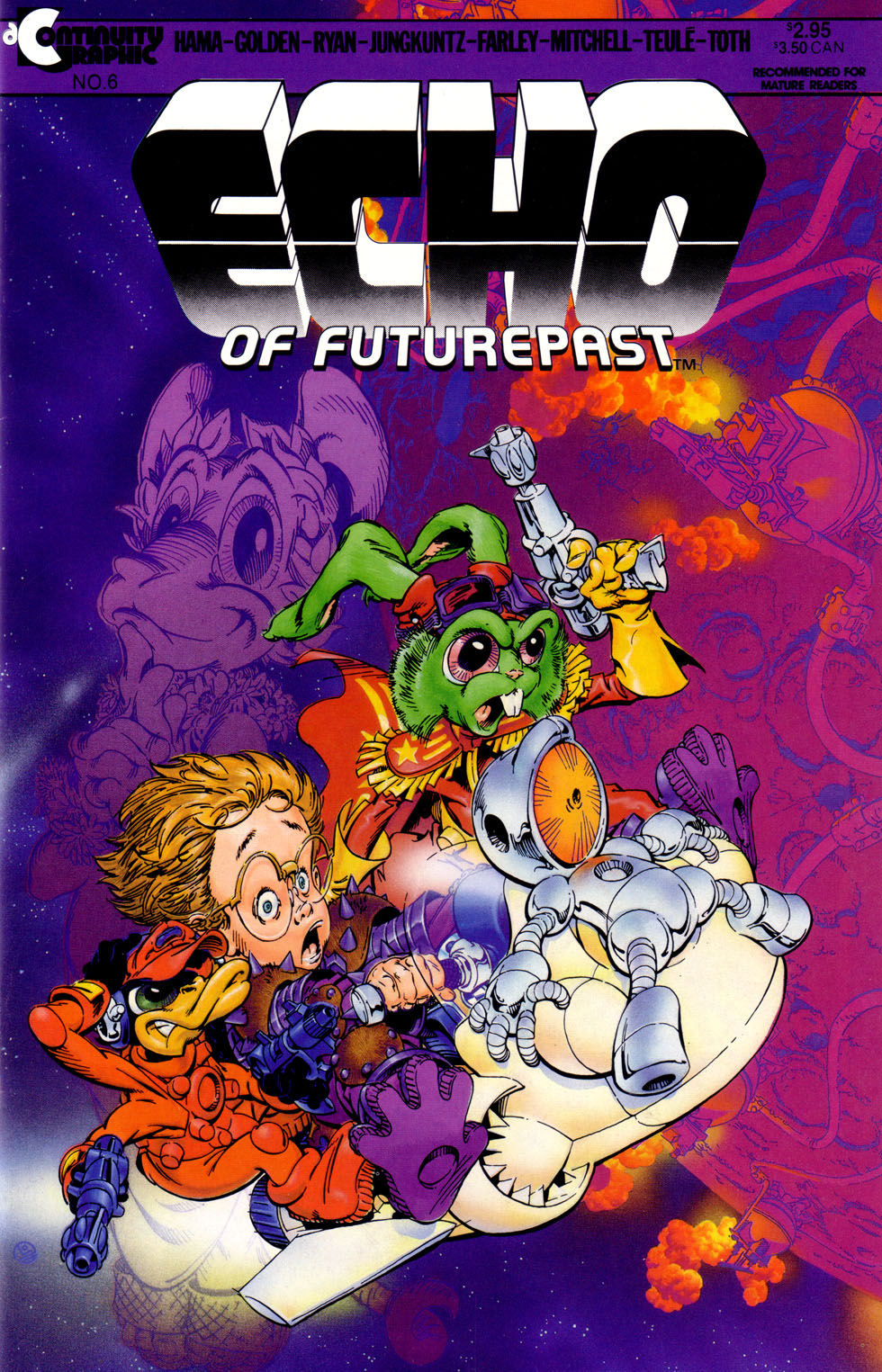 Read online Echo of Futurepast comic -  Issue #6 - 1
