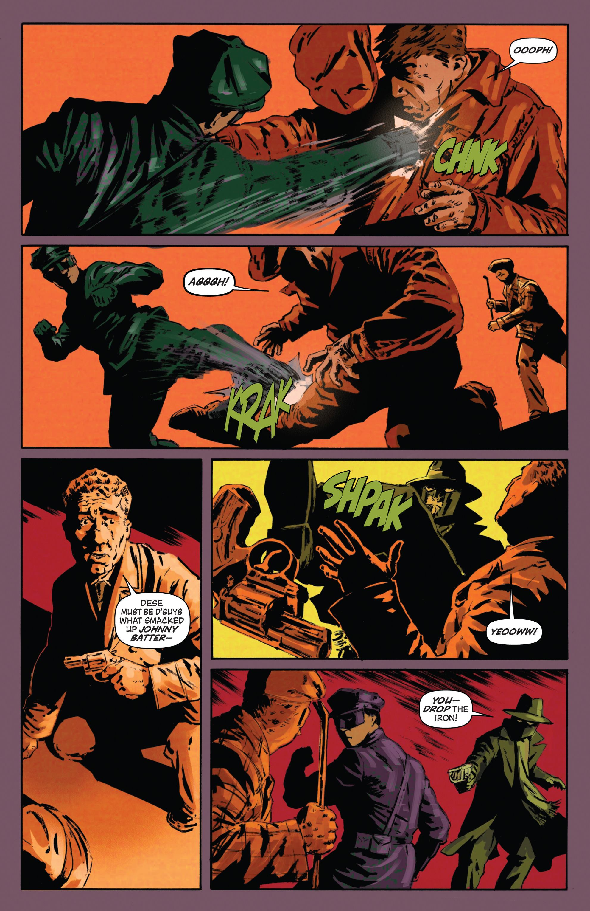 Green Hornet: Year One Issue #2 #3 - English 11