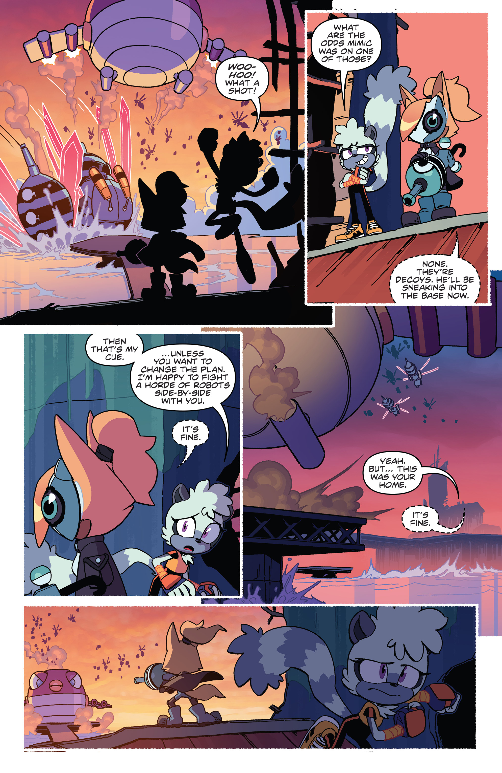 Read online Sonic the Hedgehog: Tangle & Whisper comic -  Issue #4 - 5