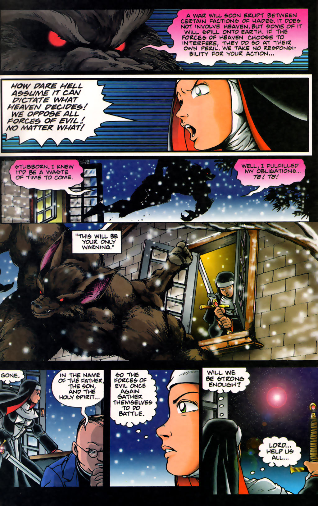 Read online Warrior Nun Areala (1994) comic -  Issue #1 - 23