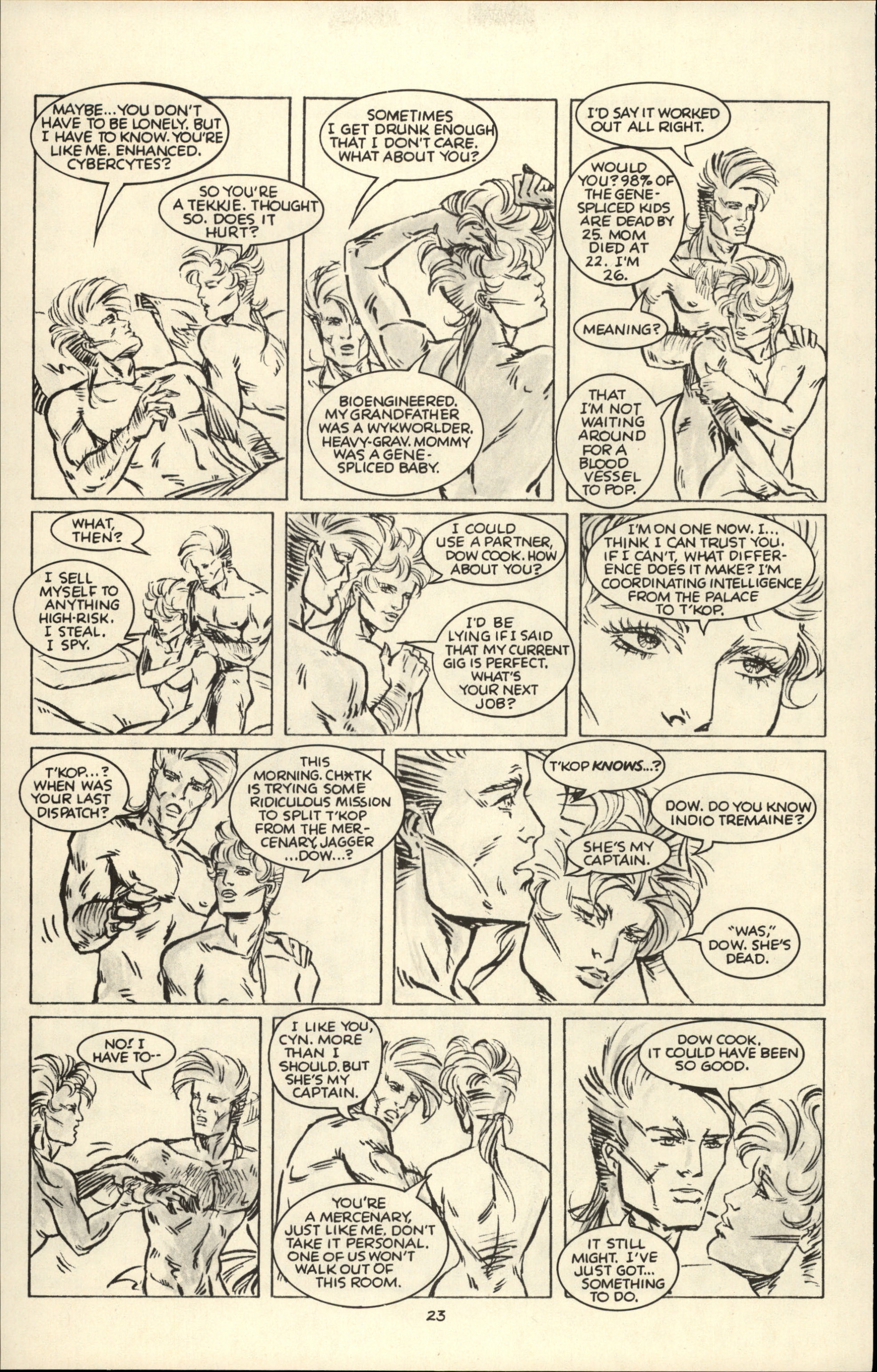 Read online Fusion (1987) comic -  Issue #2 - 25