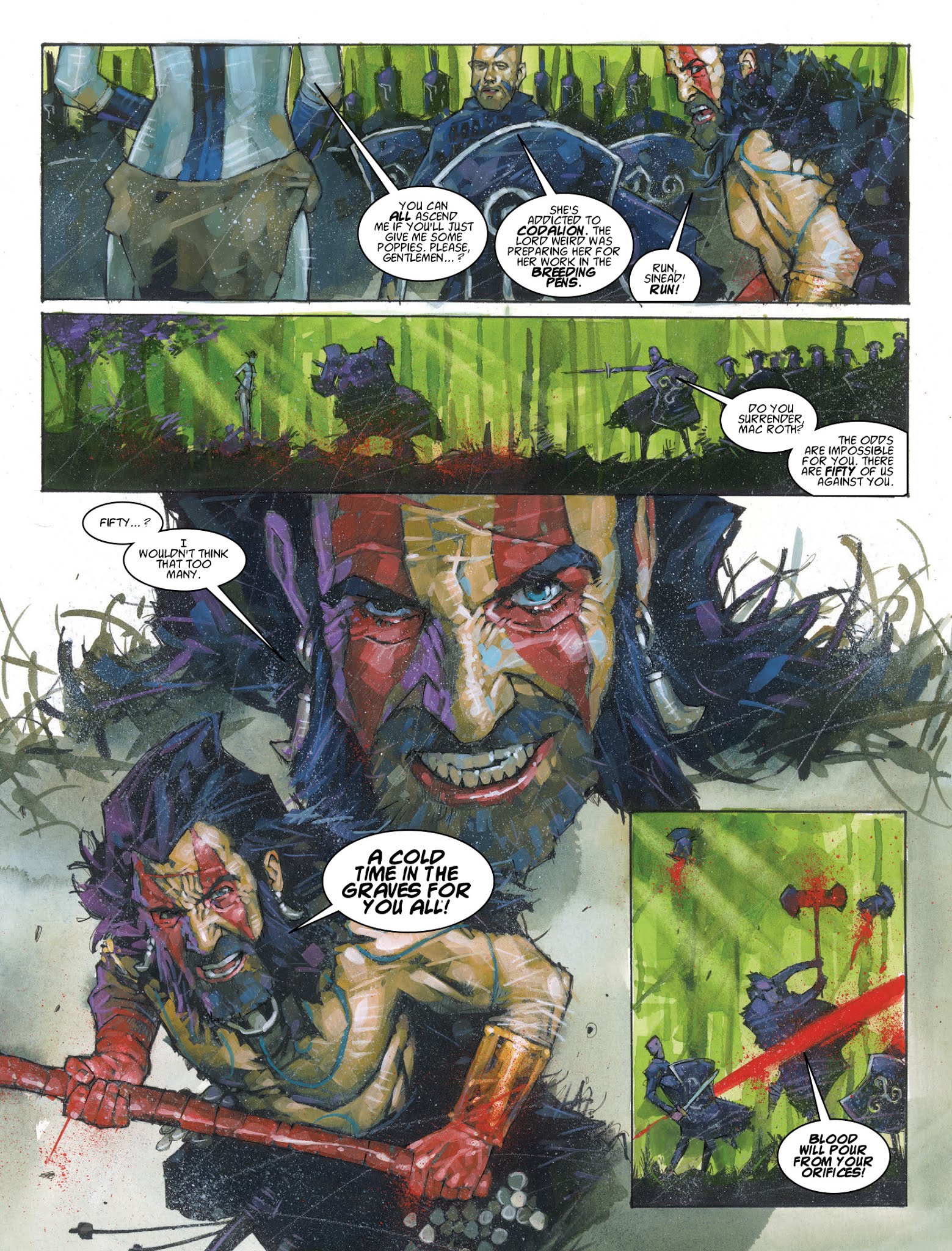 Read online Sláine comic -  Issue # TPB 16 - 47