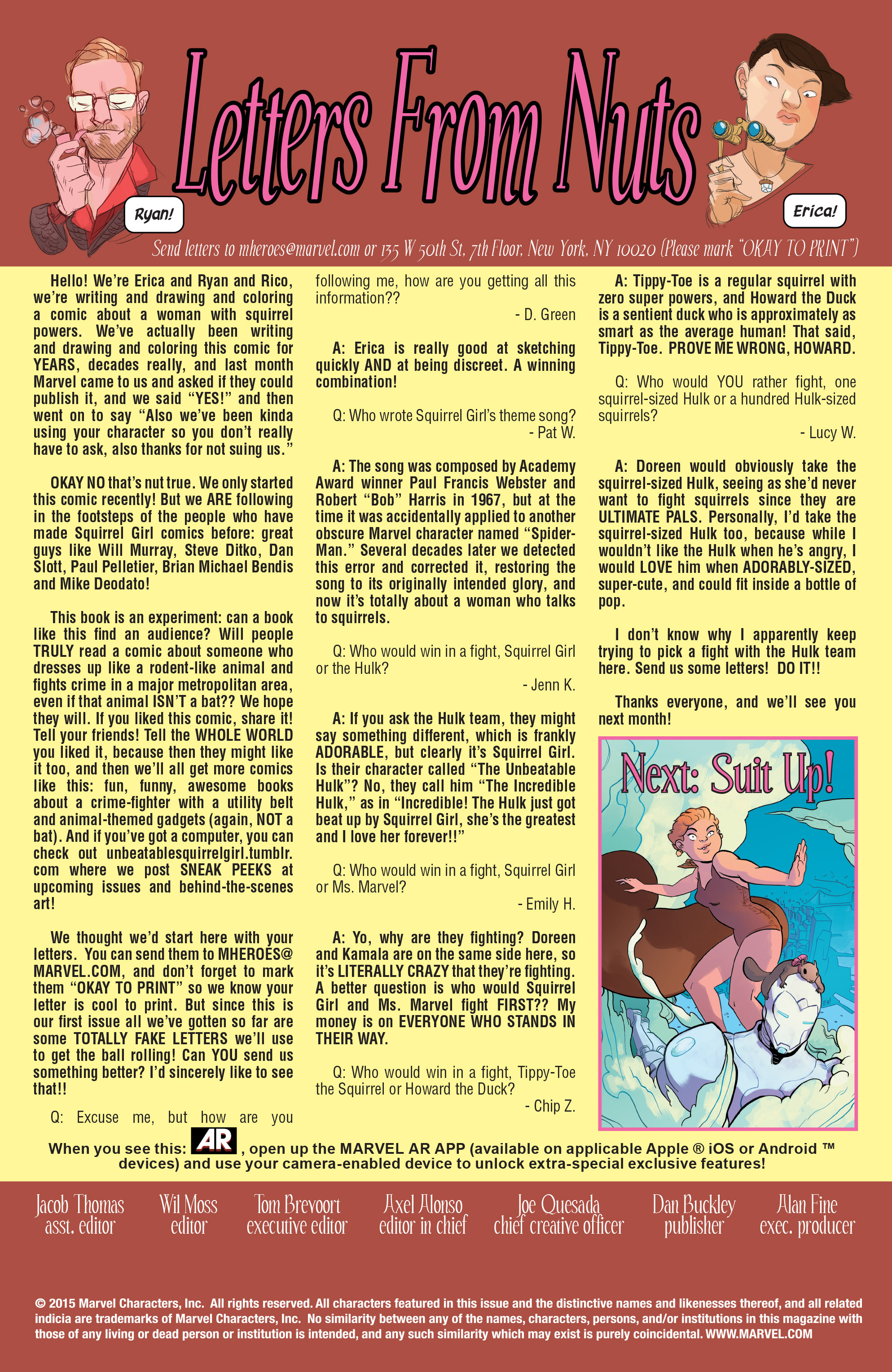 Read online The Unbeatable Squirrel Girl comic -  Issue #1 - 22