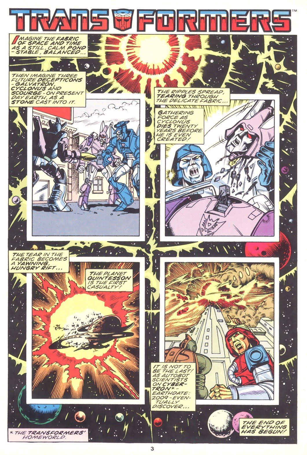 Read online The Transformers (UK) comic -  Issue #199 - 3