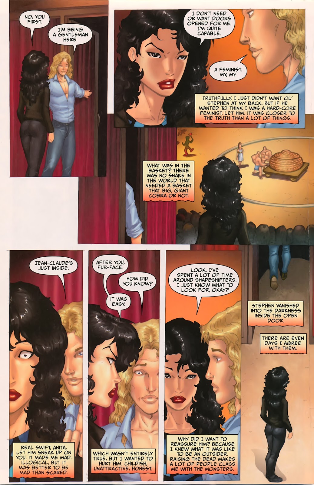 Anita Blake, Vampire Hunter: Circus of the Damned - The Charmer issue 2 - Page 10