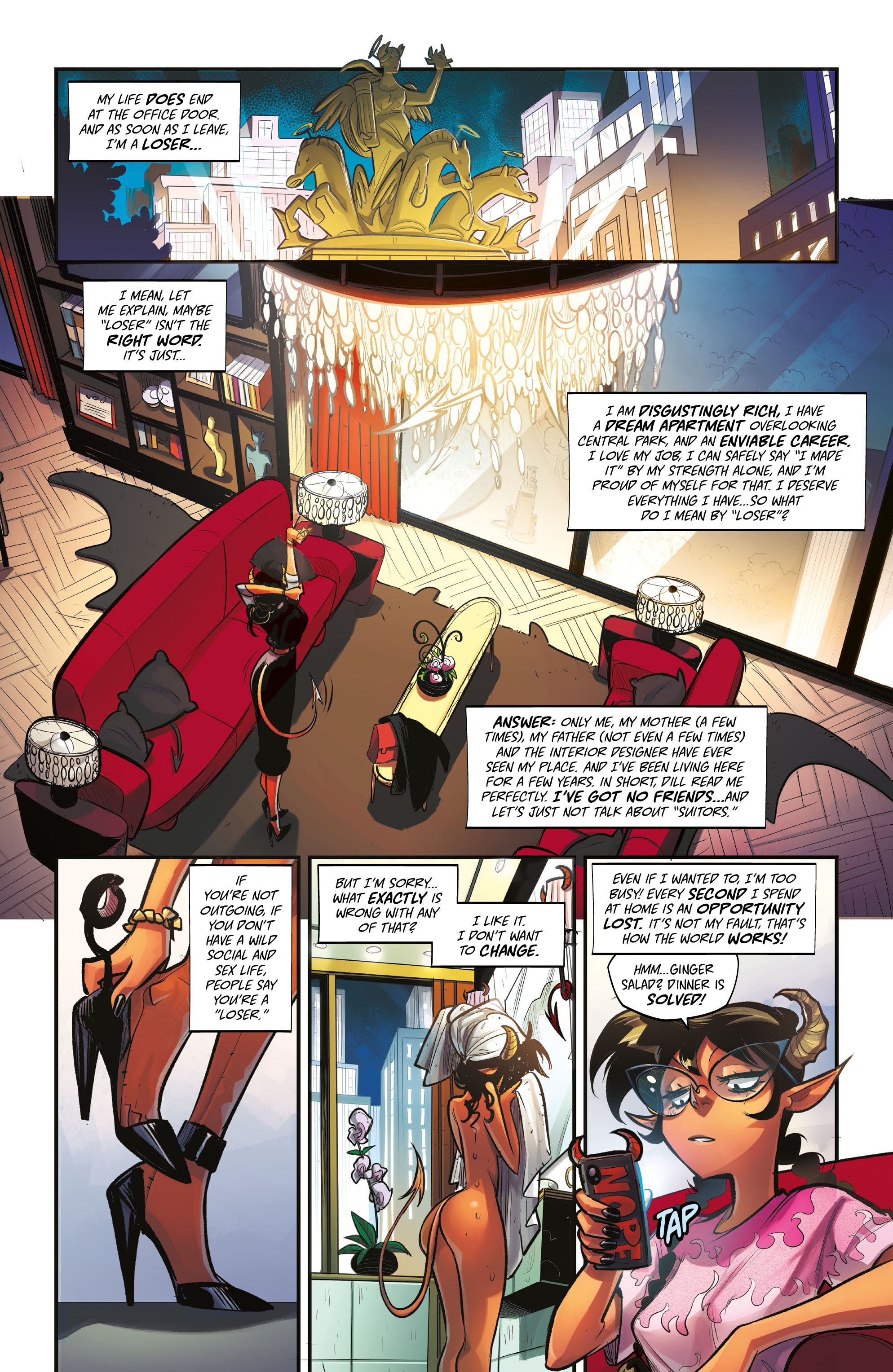 Read online Mirka Andolfo's Sweet Paprika comic -  Issue #1 - 17