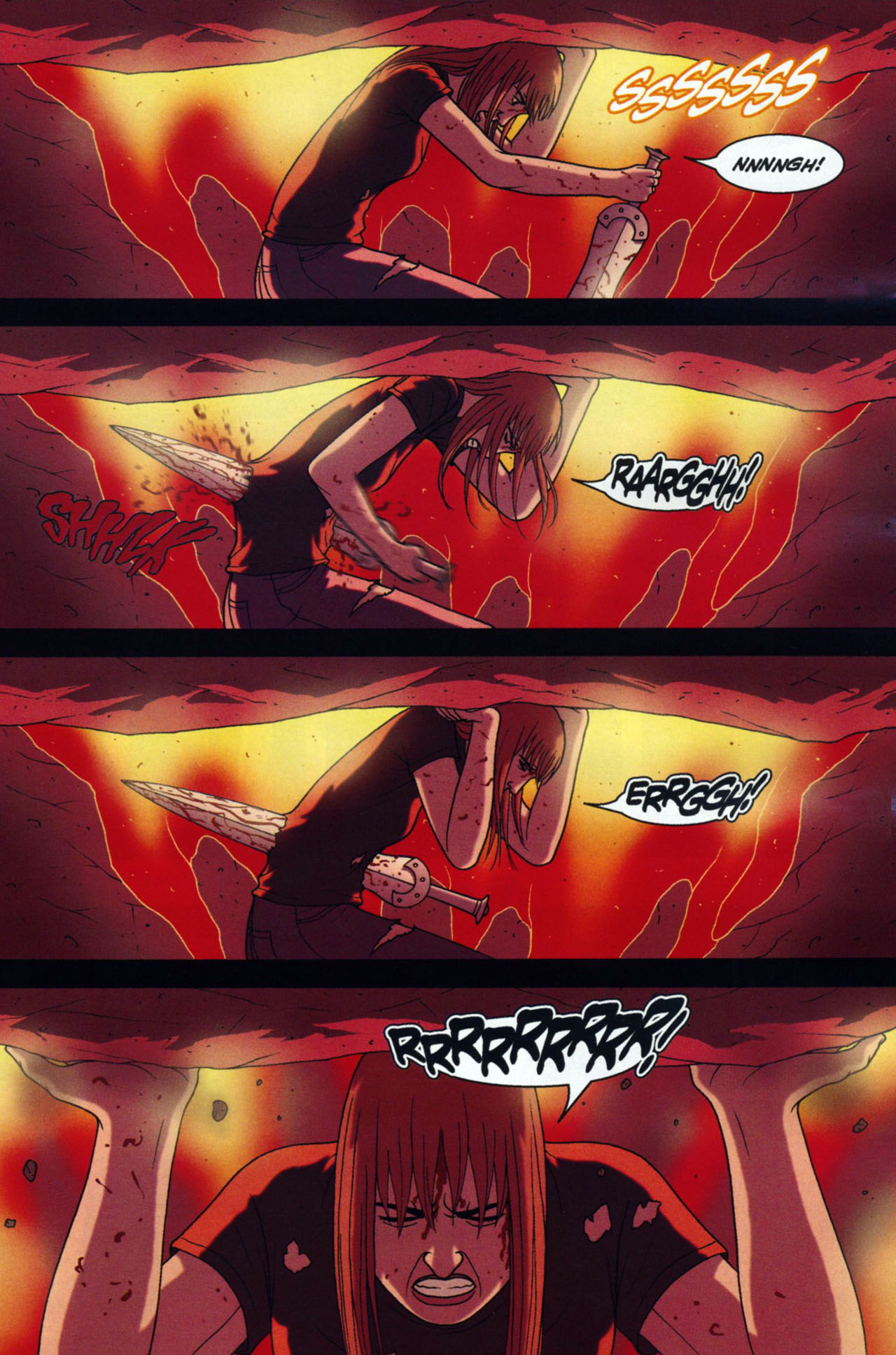 Read online The Sword comic -  Issue #17 - 19