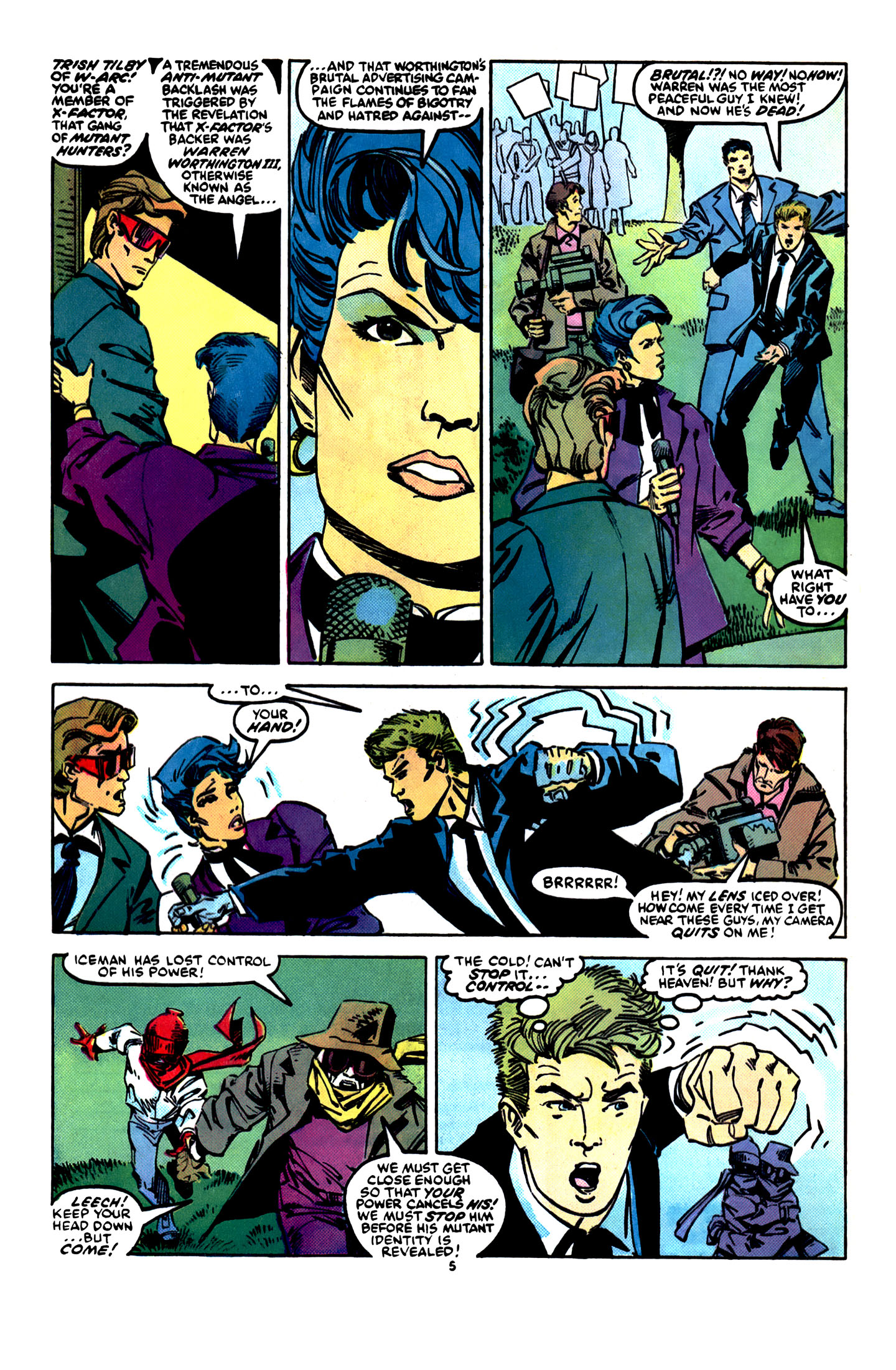 X-Factor (1986) 17 Page 5