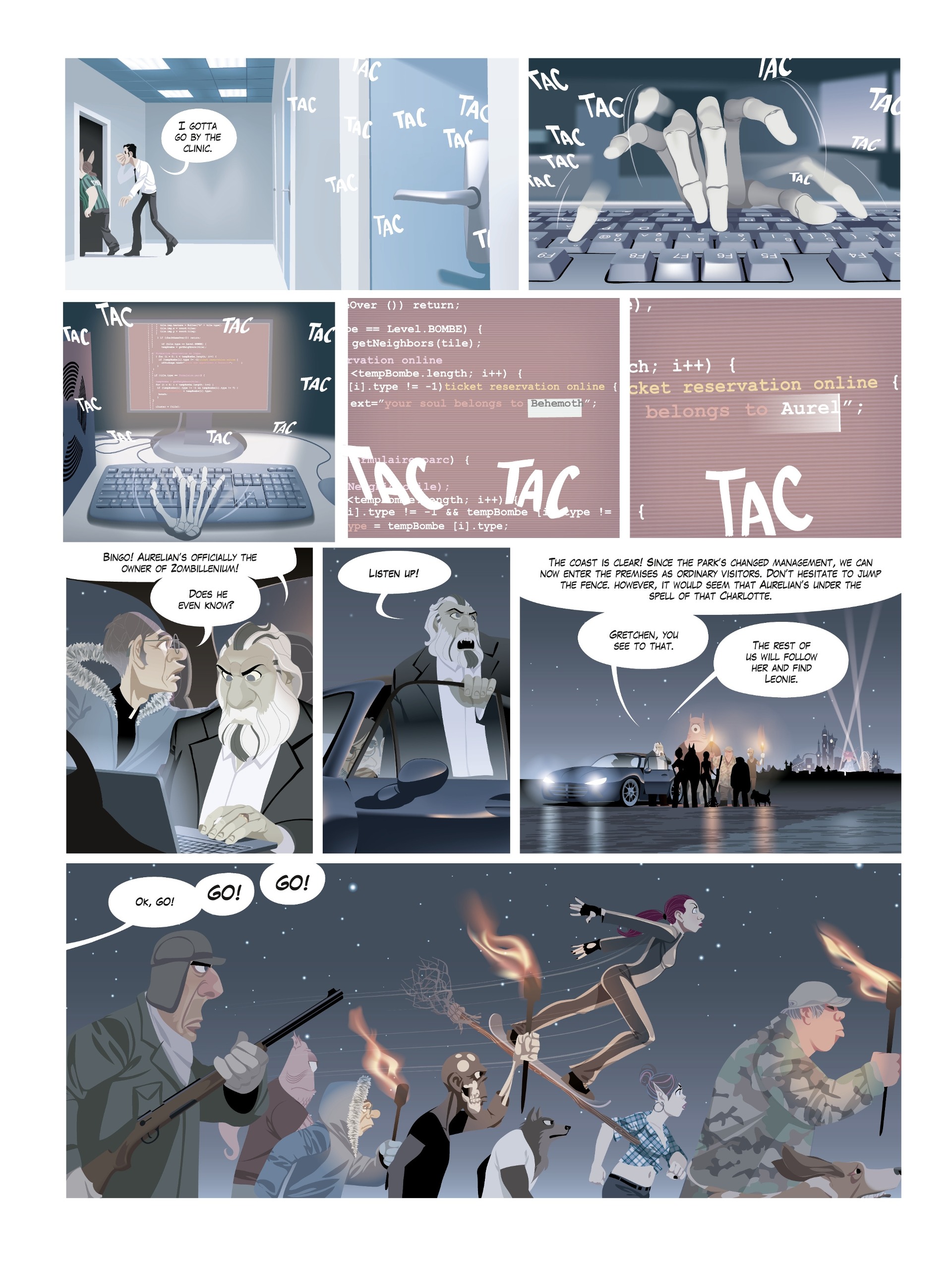 Read online Zombillenium comic -  Issue #4 - 37