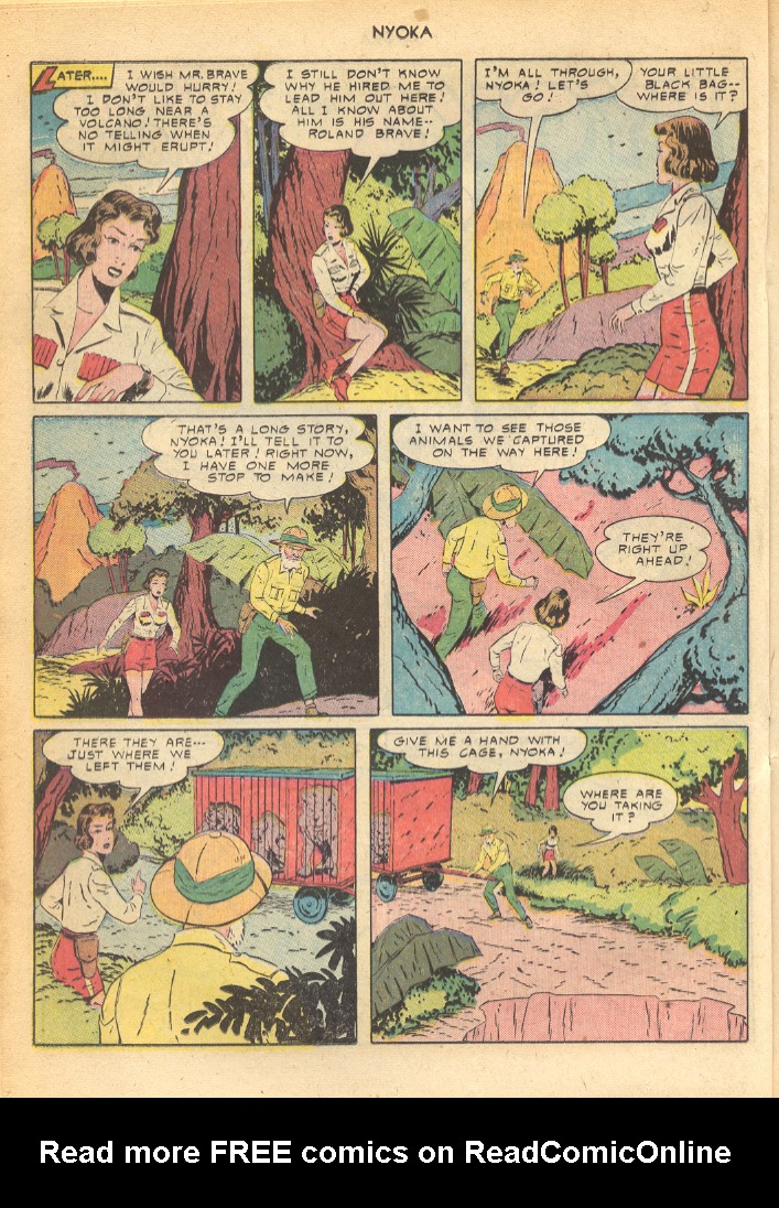 Read online Nyoka the Jungle Girl (1945) comic -  Issue #49 - 28