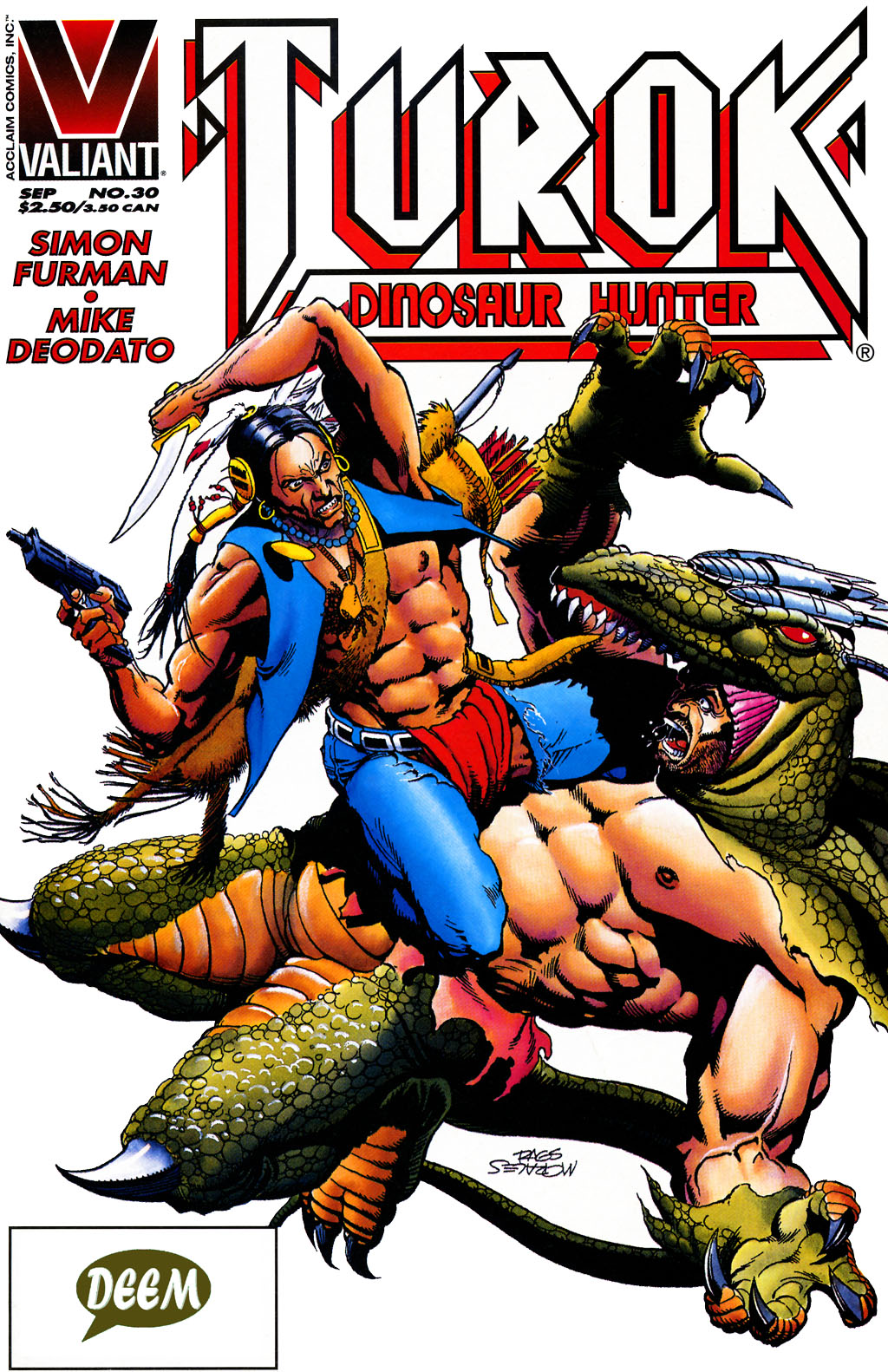 Turok, Dinosaur Hunter (1993) issue 30 - Page 1