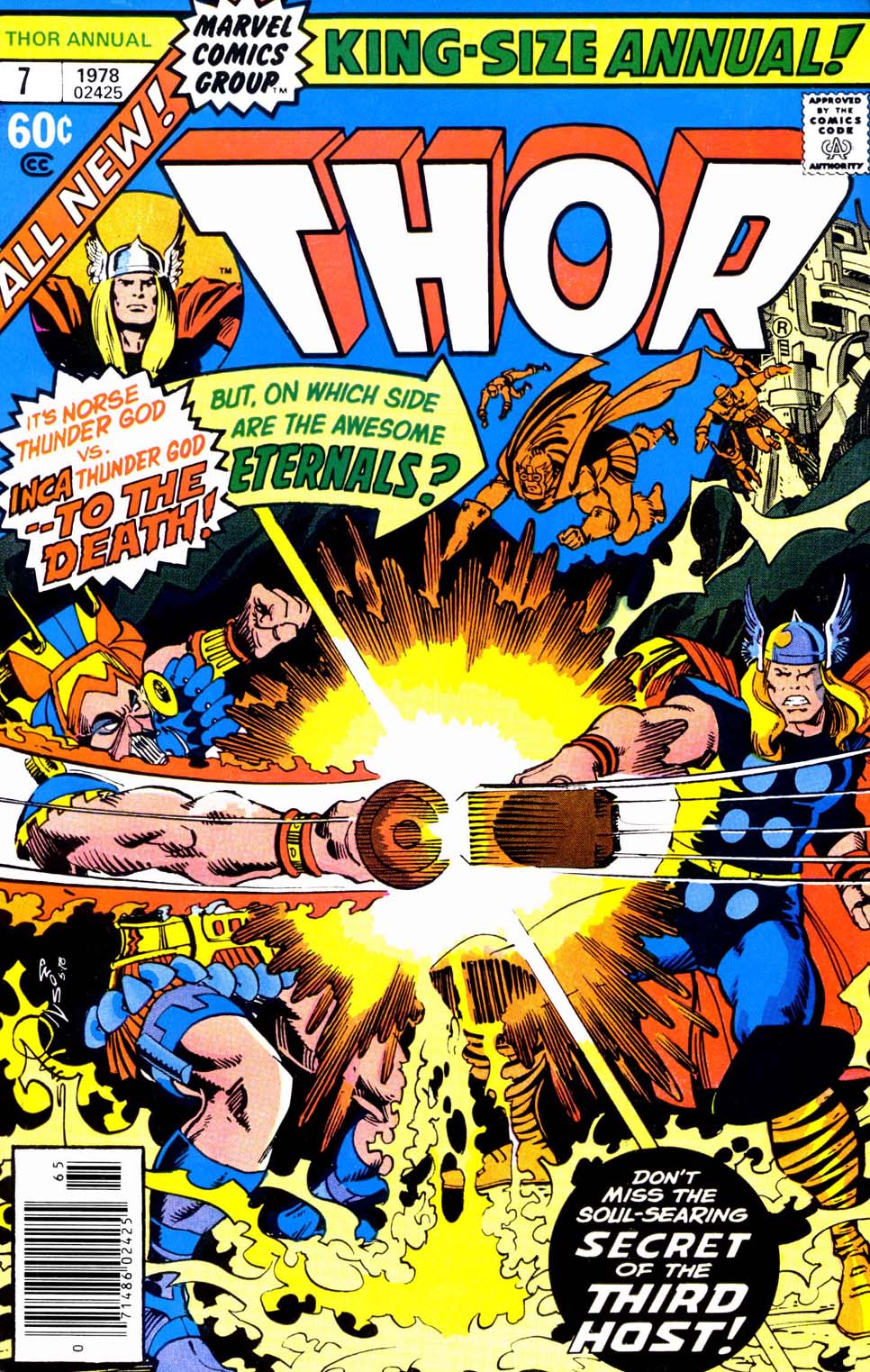 Read online Thor (1966) comic -  Issue # _Annual 7 - 1
