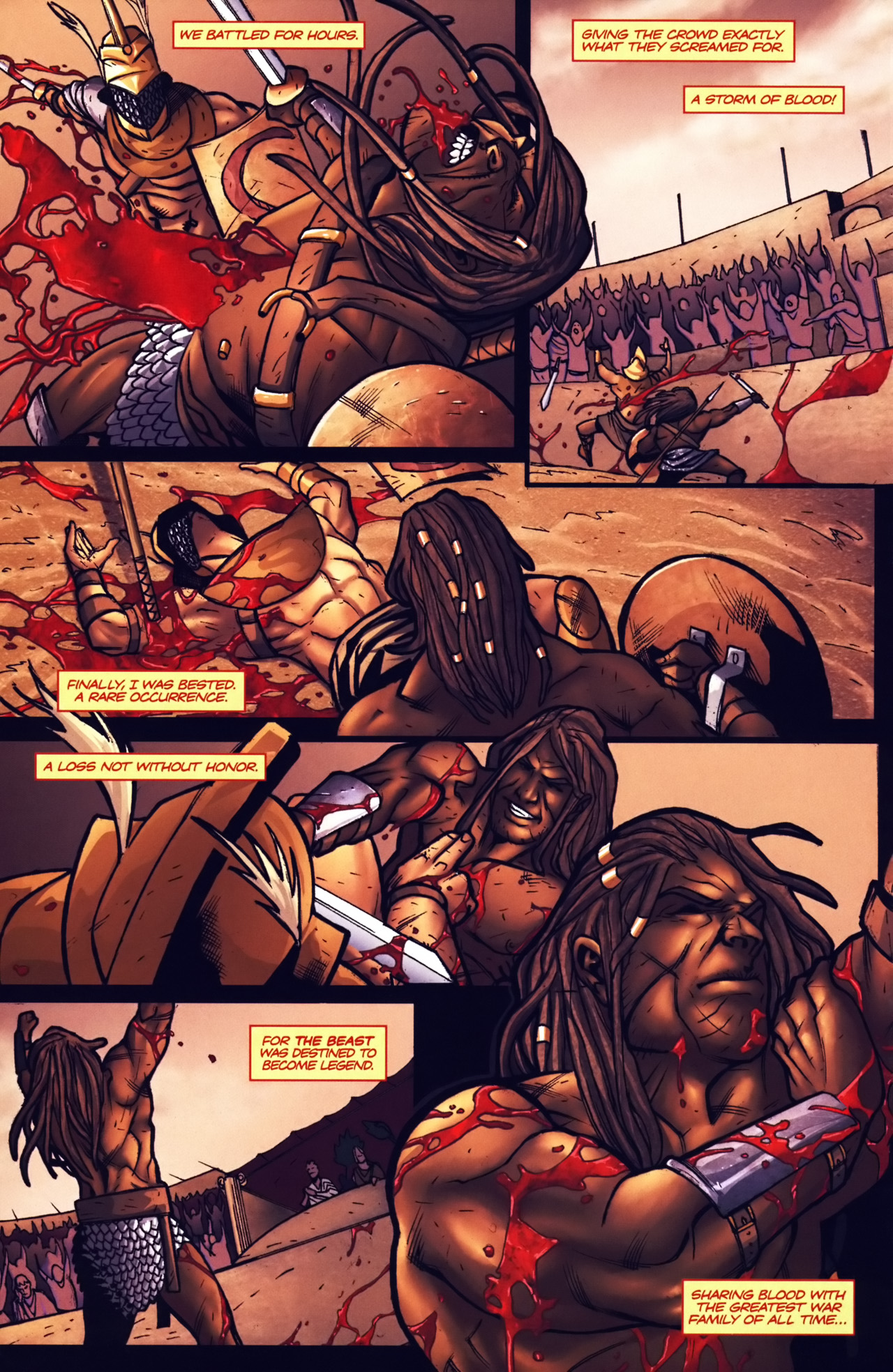 Read online Spartacus comic -  Issue #3 - 6