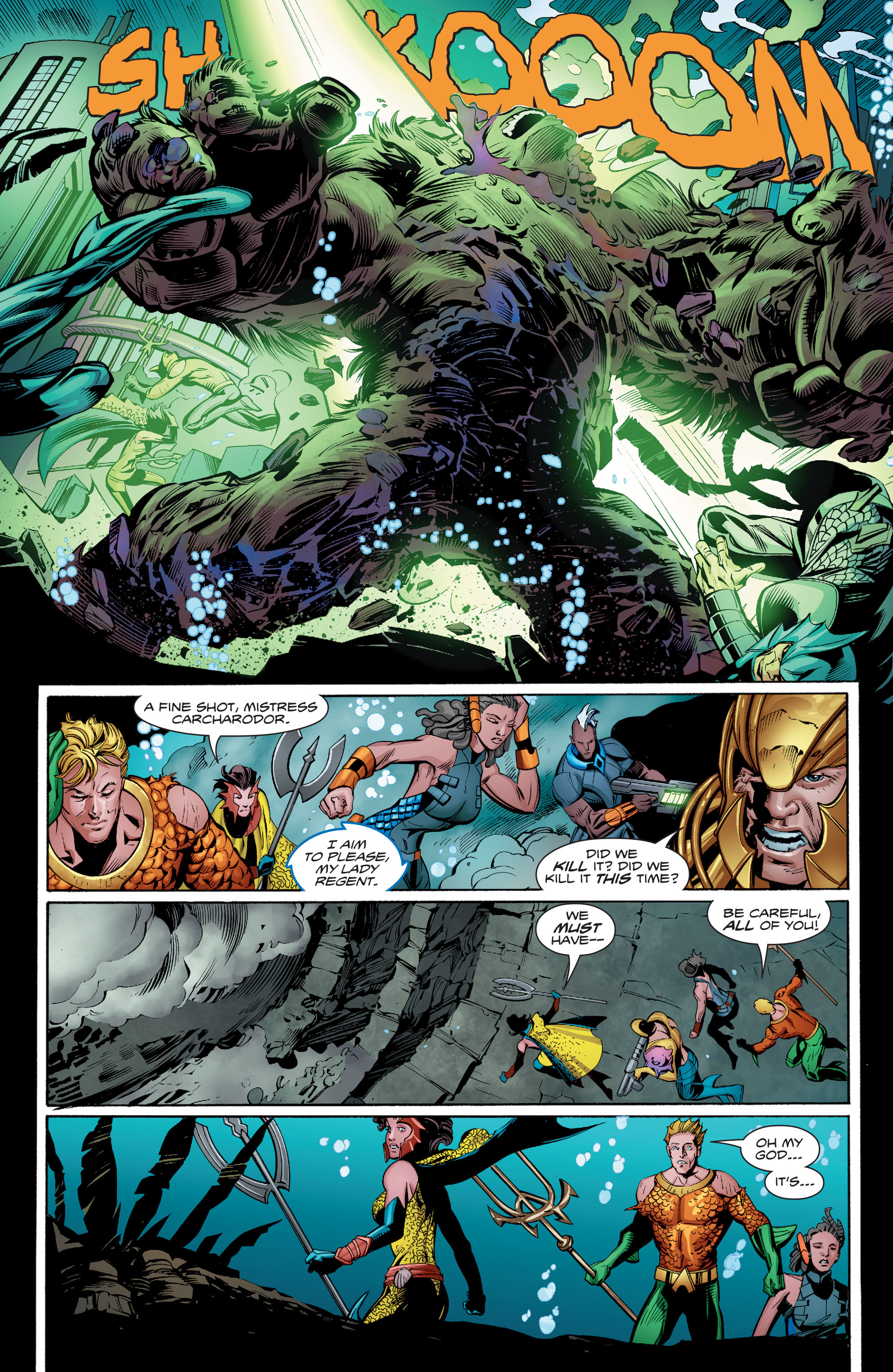Read online Aquaman (2016) comic -  Issue #8 - 19