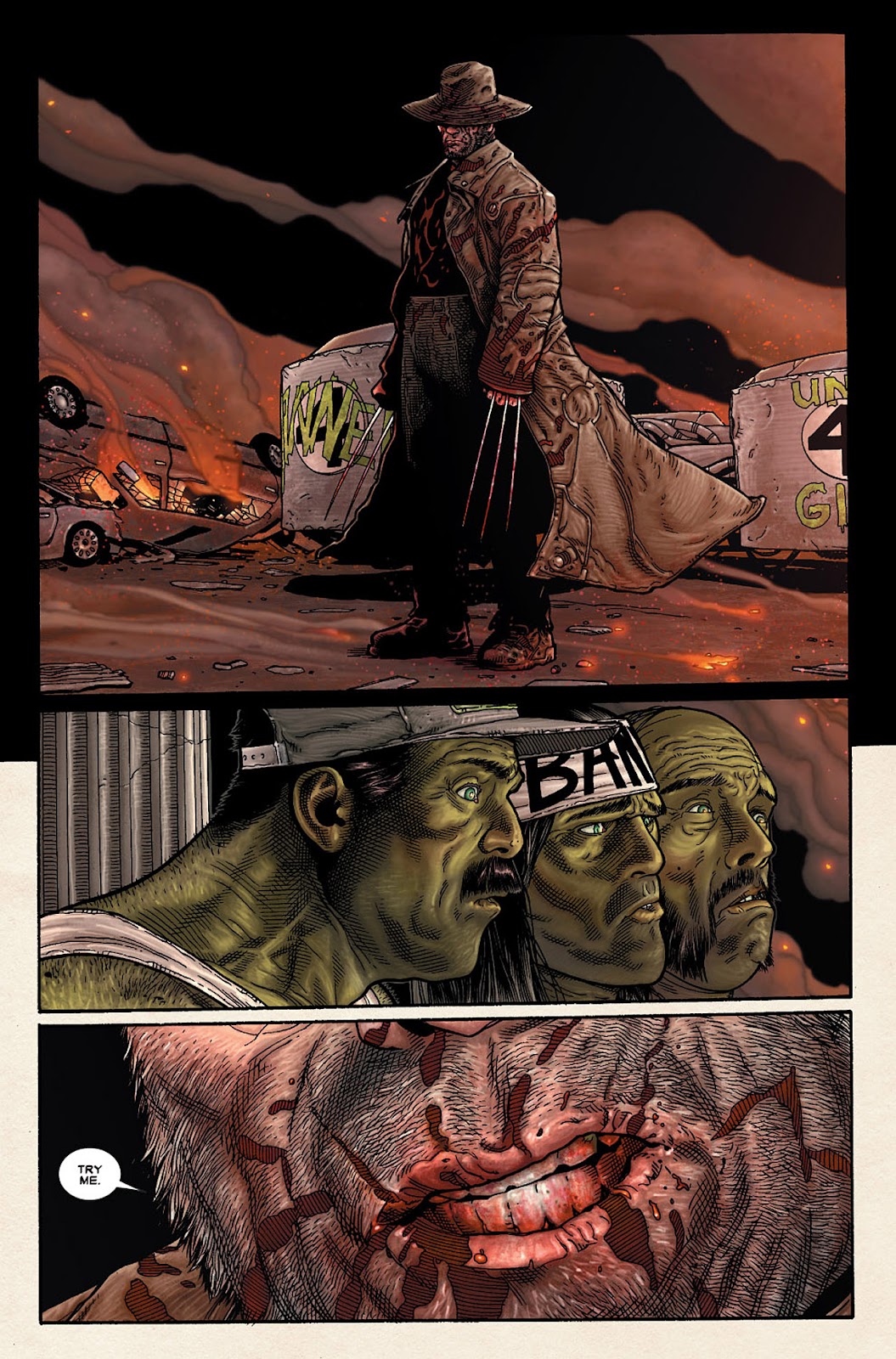 Wolverine: Old Man Logan issue Full - Page 174
