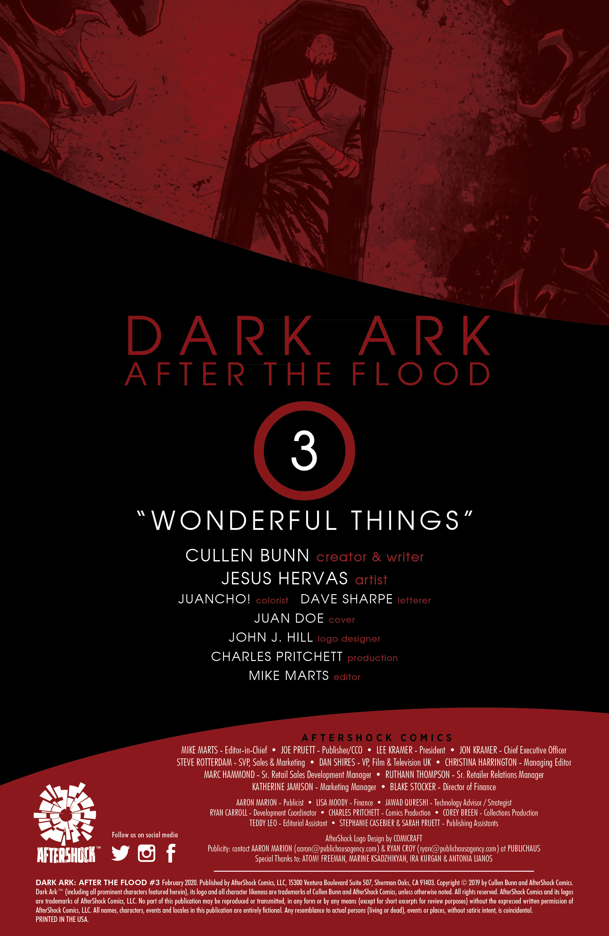 Read online Dark Ark: After the Flood comic -  Issue #3 - 2