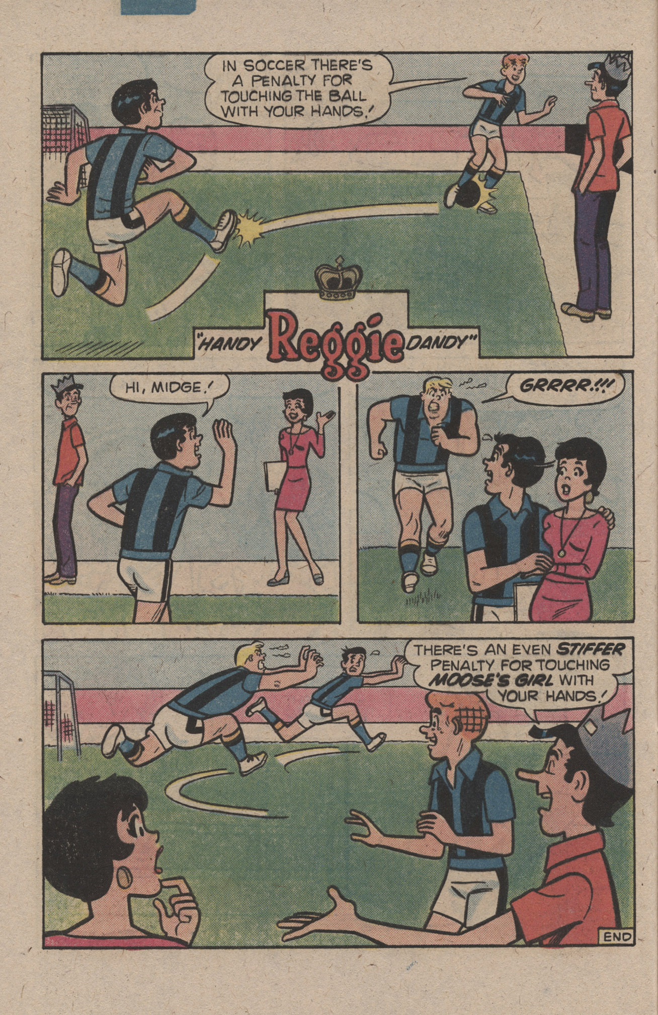 Read online Reggie and Me (1966) comic -  Issue #124 - 8