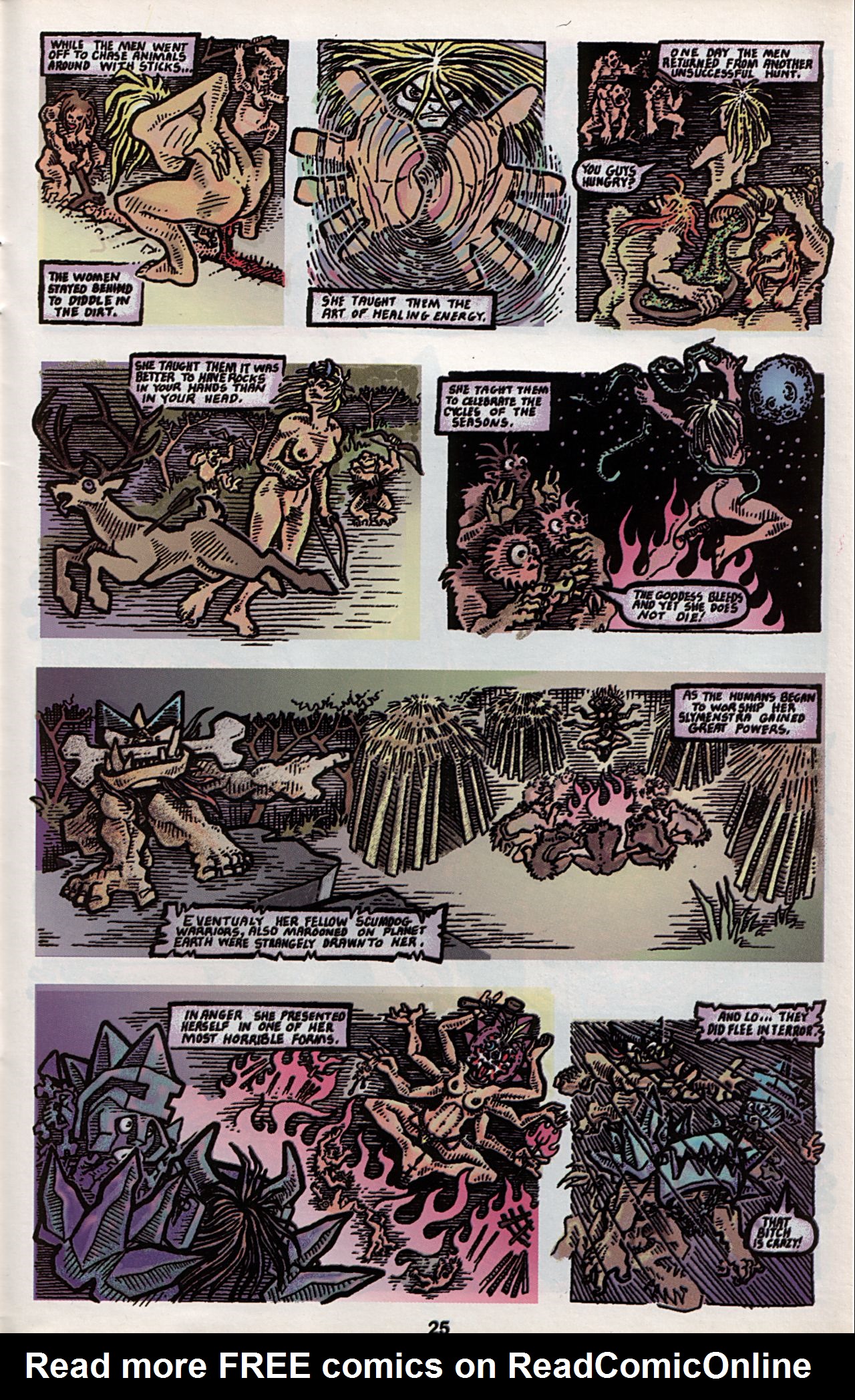 Read online Slavepit Funnies Featuring Gwar comic -  Issue #4 - 27
