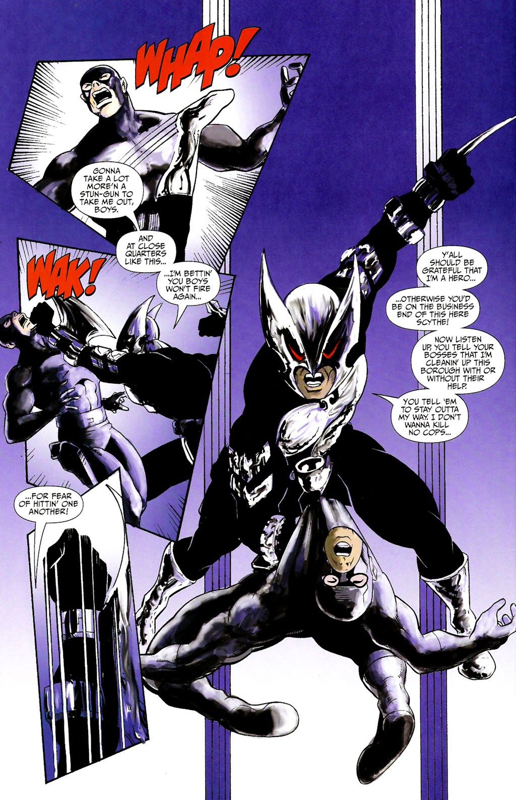 Read online ShadowHawk (2005) comic -  Issue #10 - 22