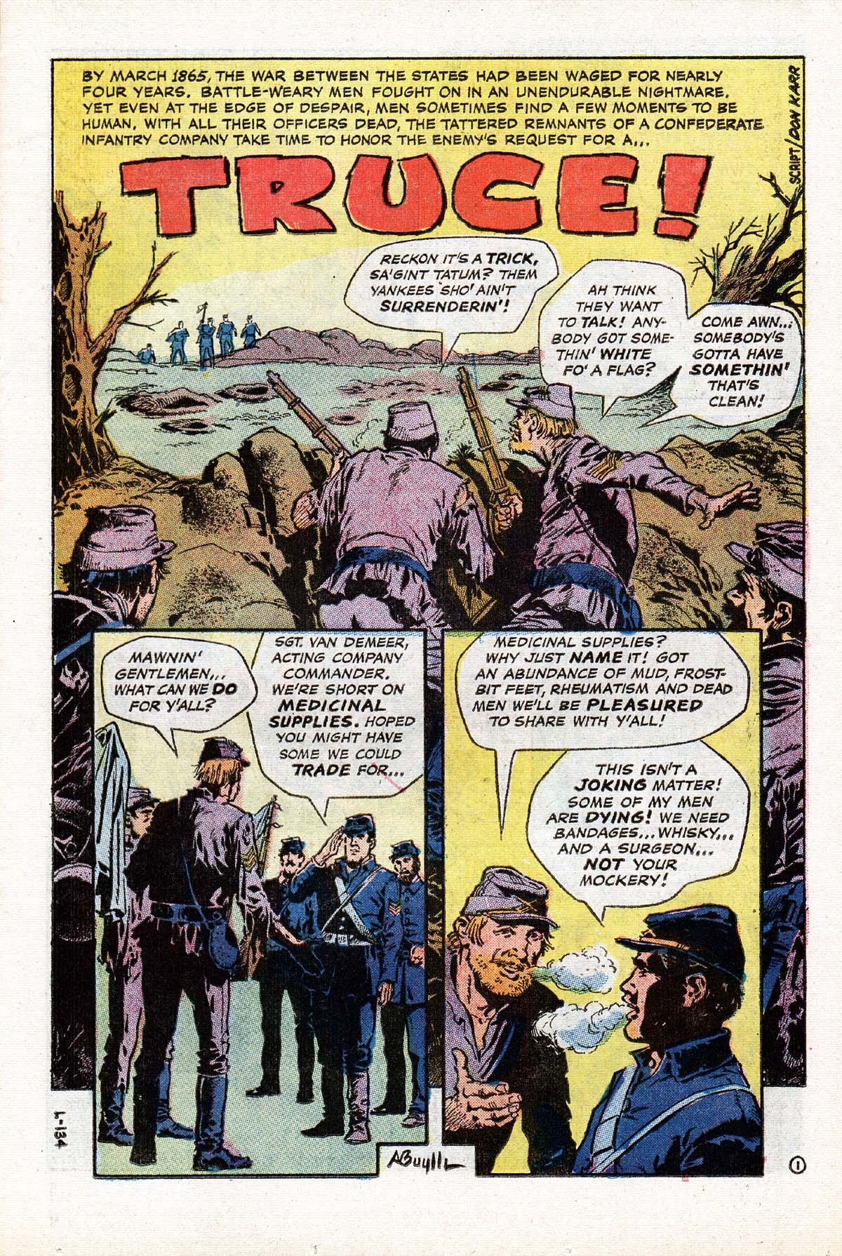 Read online G.I. Combat (1952) comic -  Issue #165 - 10