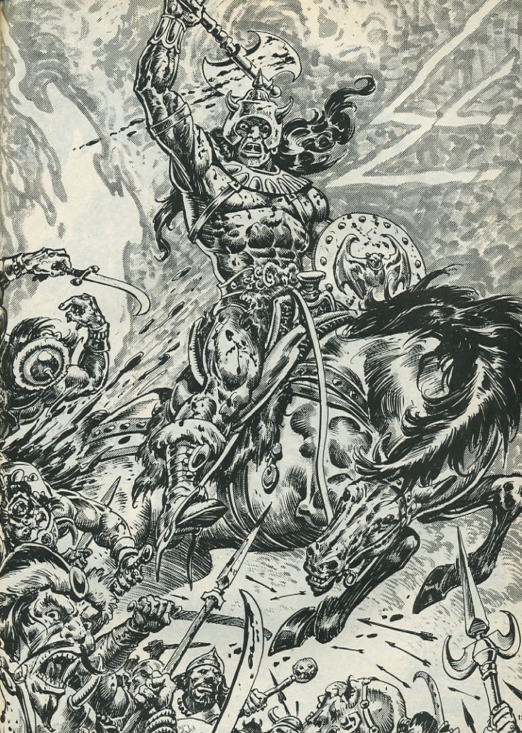 Read online The Savage Sword Of Conan comic -  Issue #172 - 61