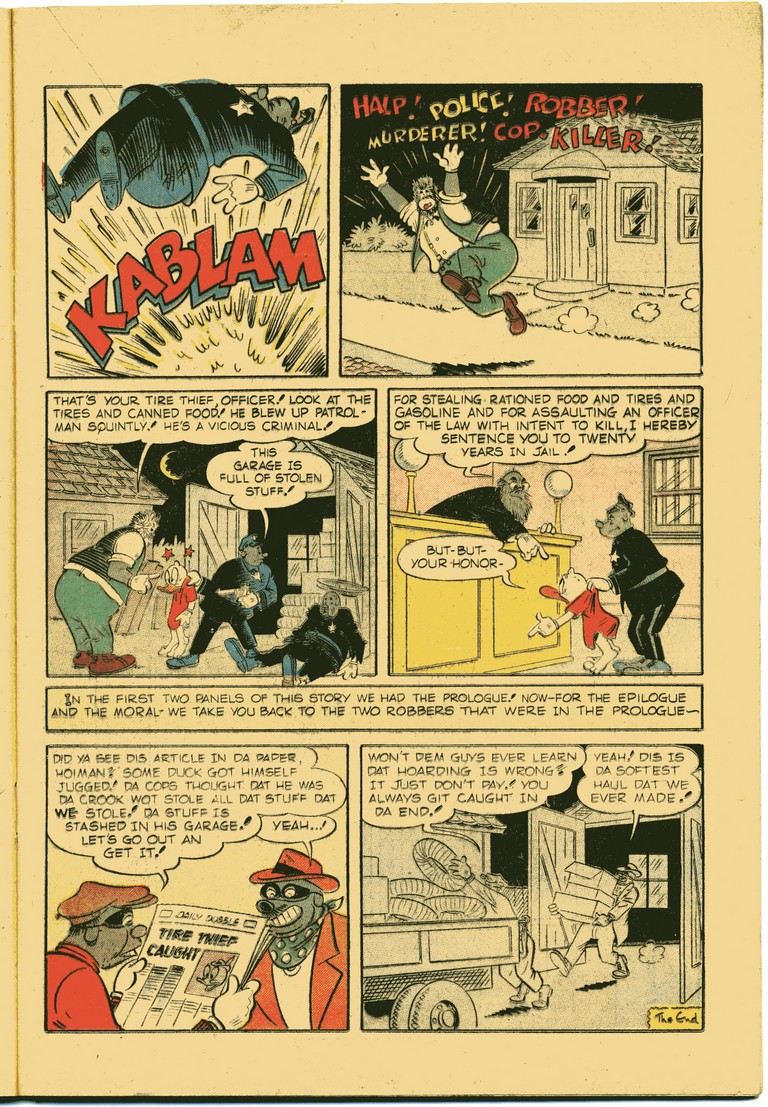 Read online Super Duck Comics comic -  Issue #38 - 23