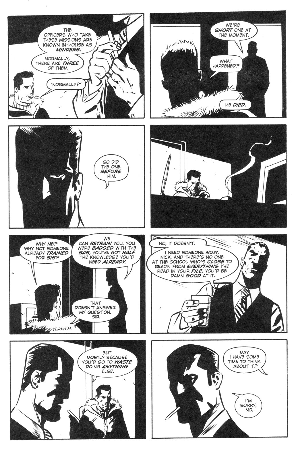 Read online Queen & Country comic -  Issue #24 - 16